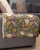 Bony Bouquet Bonfire Blanket