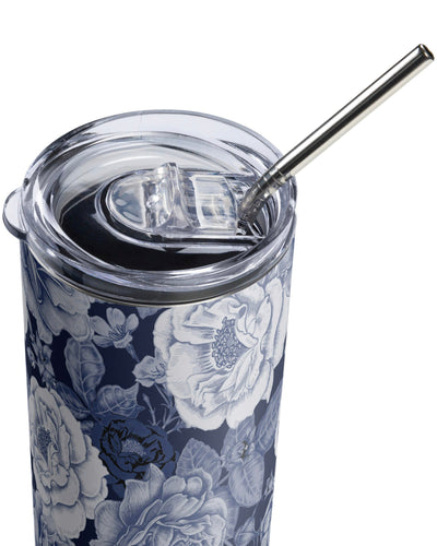 Denim Floral Luxe Cabin Cup