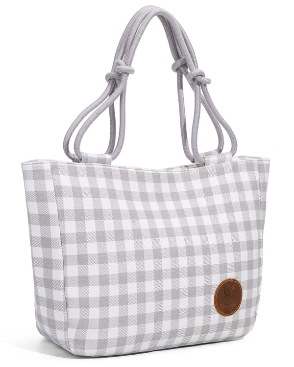 Classic Black And White Check Farmhouse Hand Bag, Shoulder Bag, Tote, Purse  - Farmhouse Is My Style