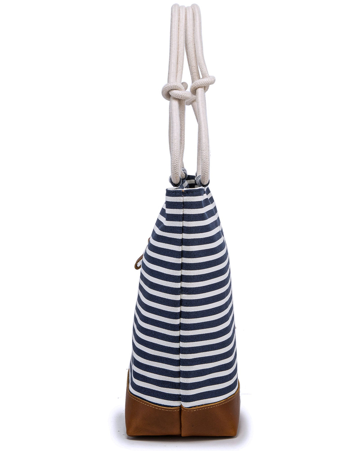 Navy Stripe Luxe Classic Bag