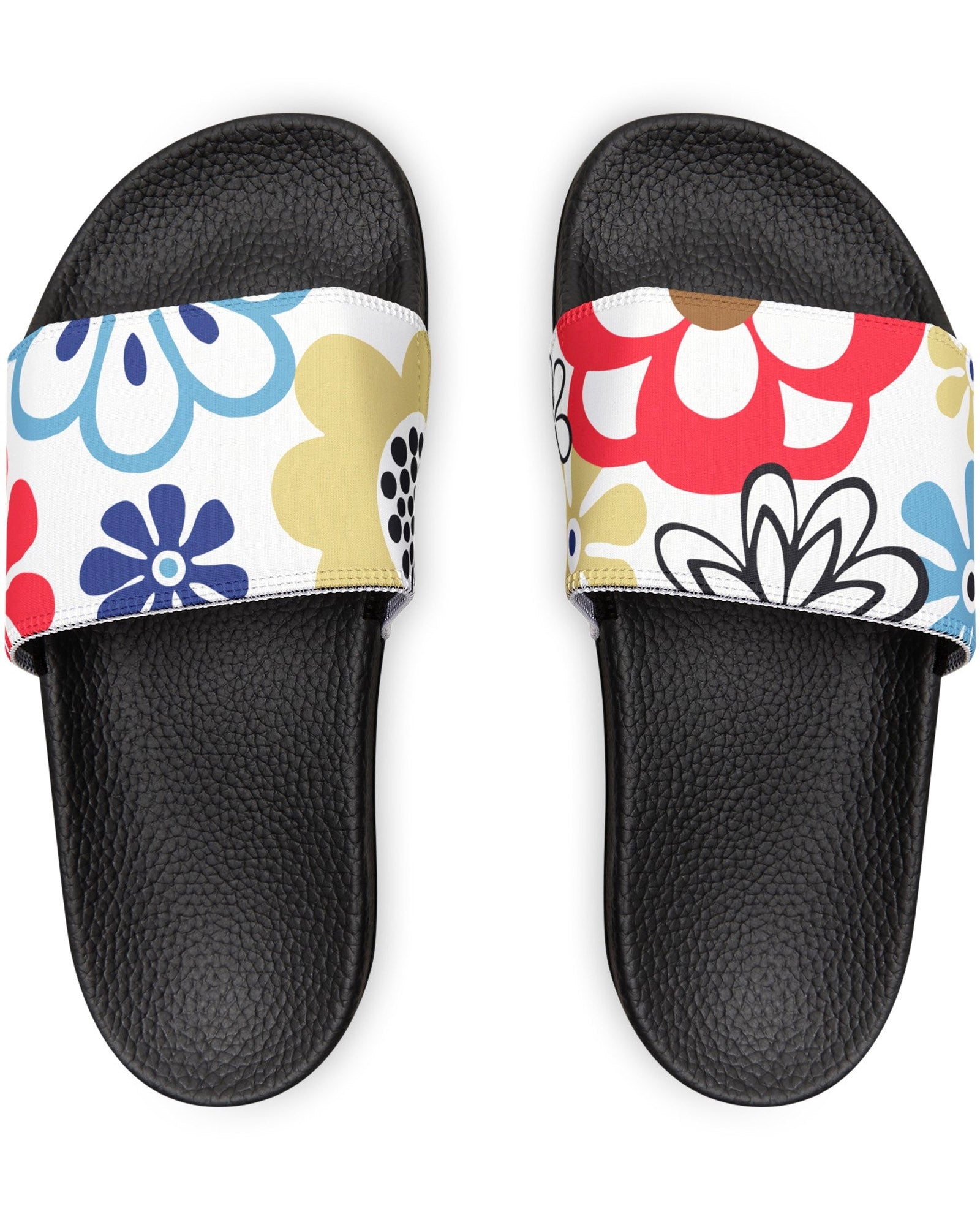 Abstract Floral Flipside Slides