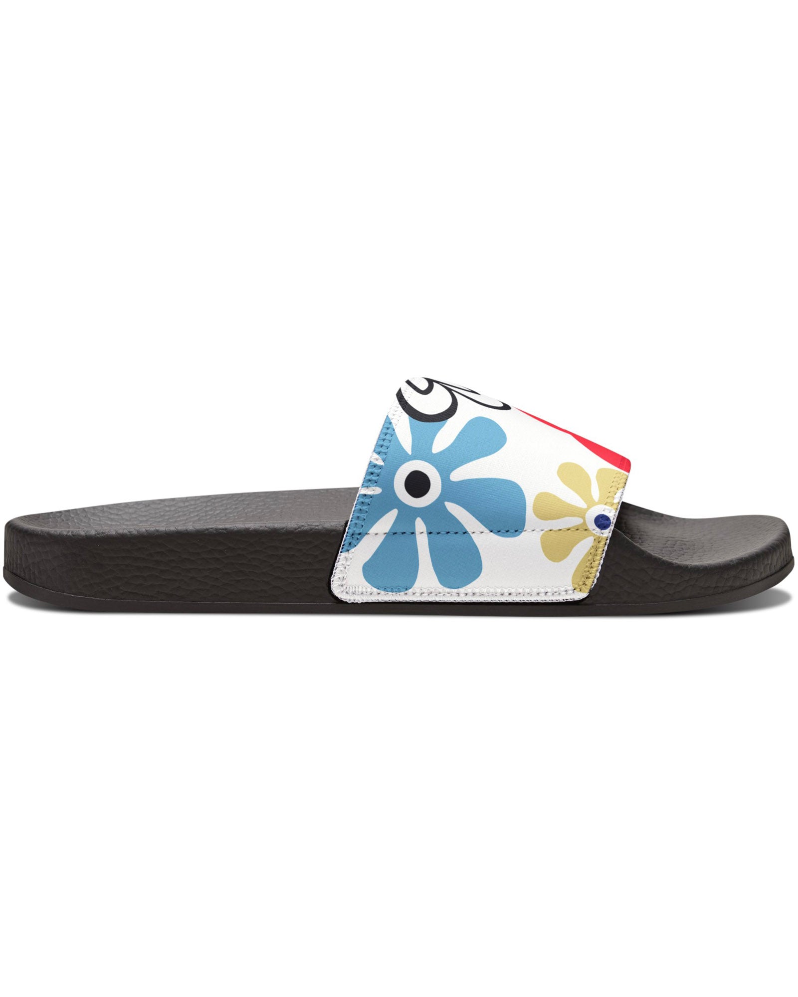 Abstract Floral Flipside Slides