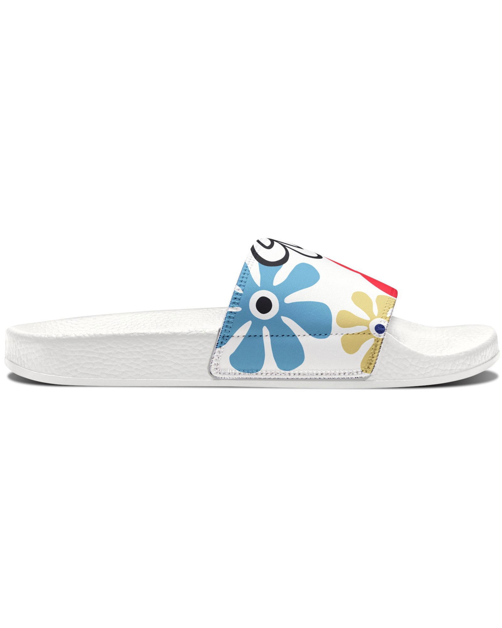 Abstract Floral Flipside Slides