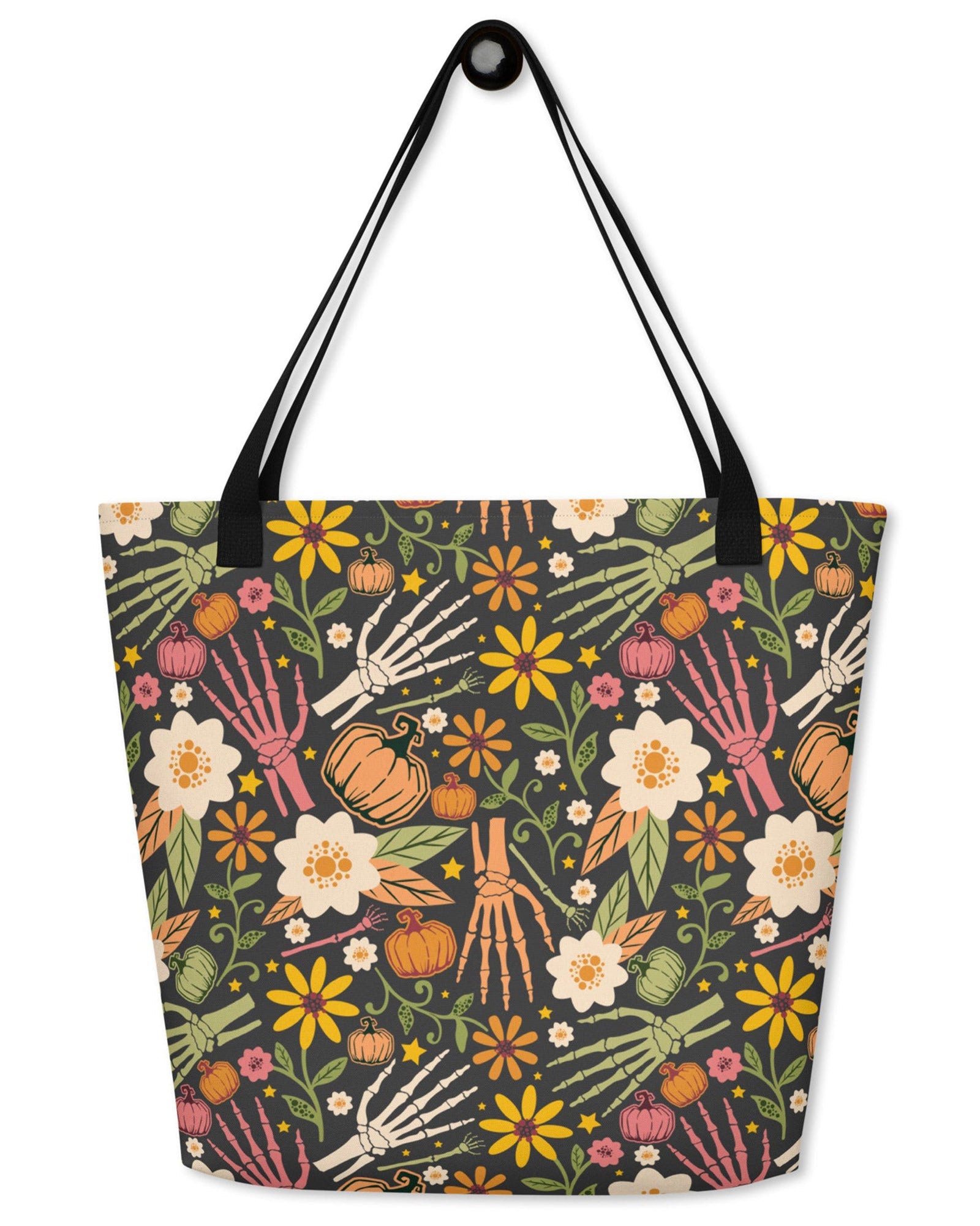 Bony Bouquet Open Tote Bag