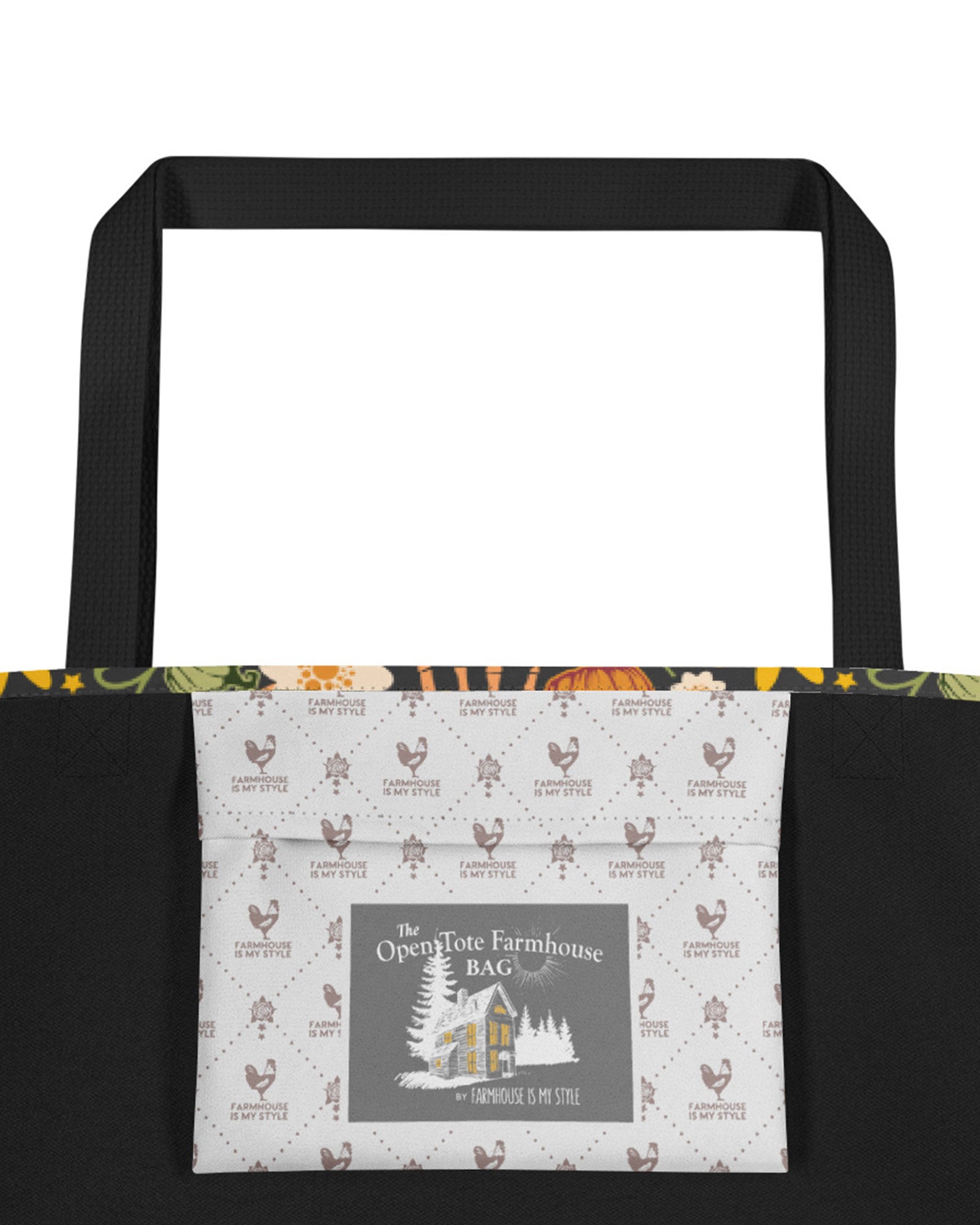 Bony Bouquet Open Tote Bag