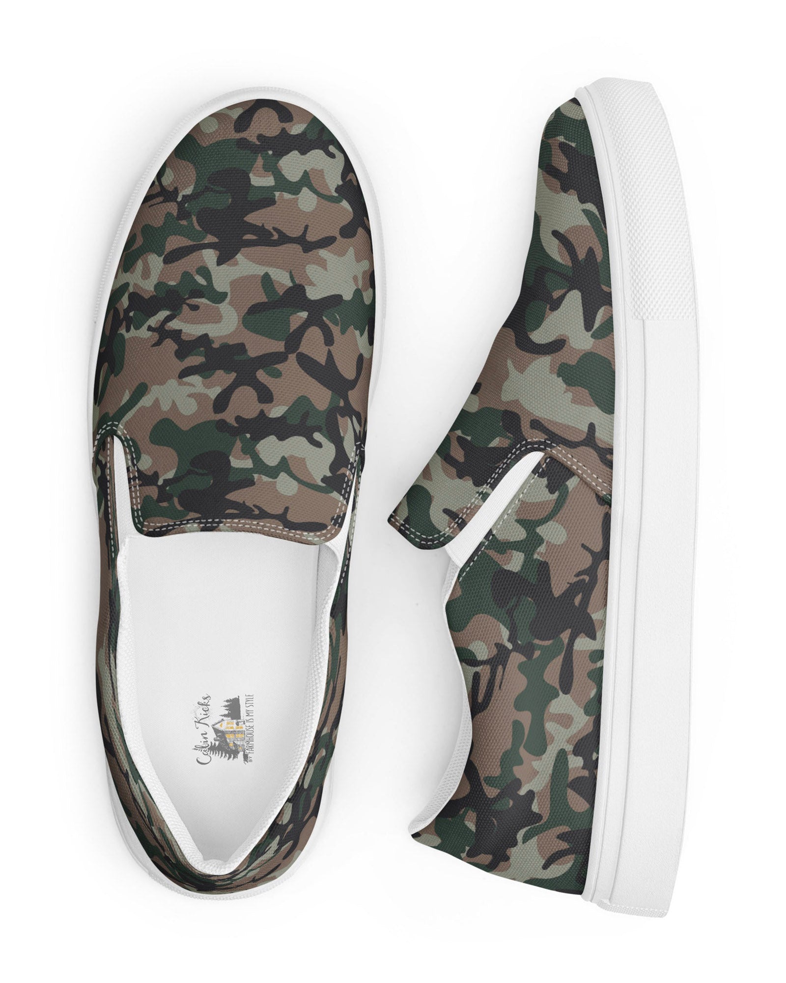 Camo Chic Cabin Kicks Shoes