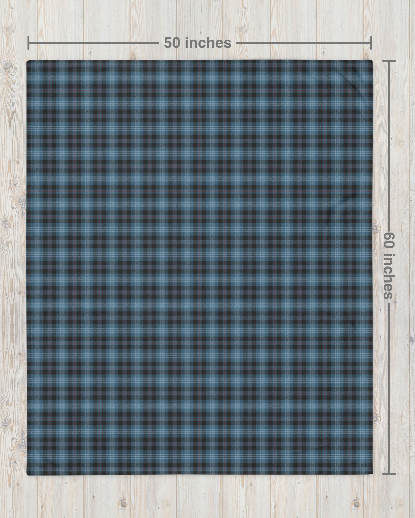 Campfire Plaid Bonfire Blanket