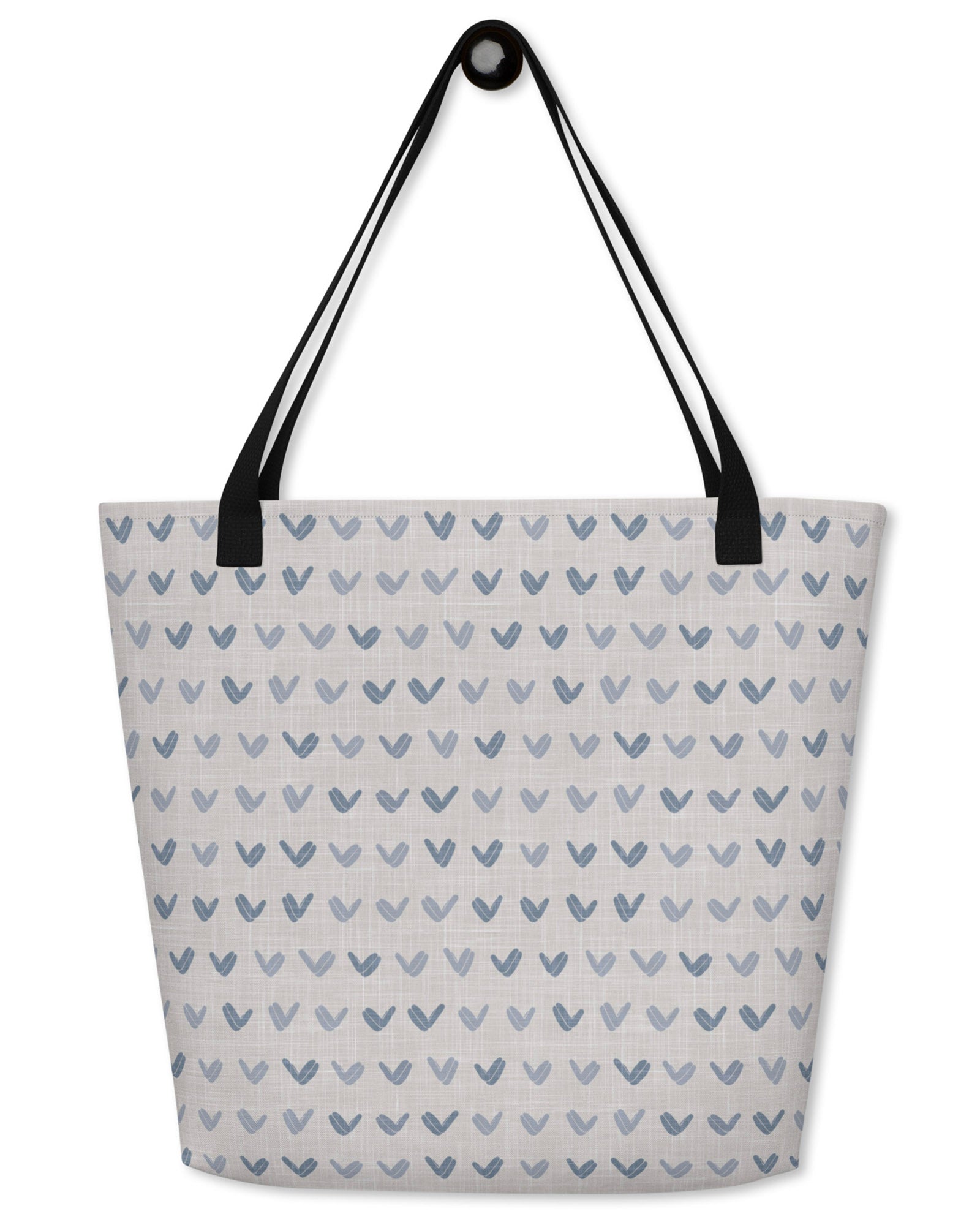 Country Romance Open Tote Bag