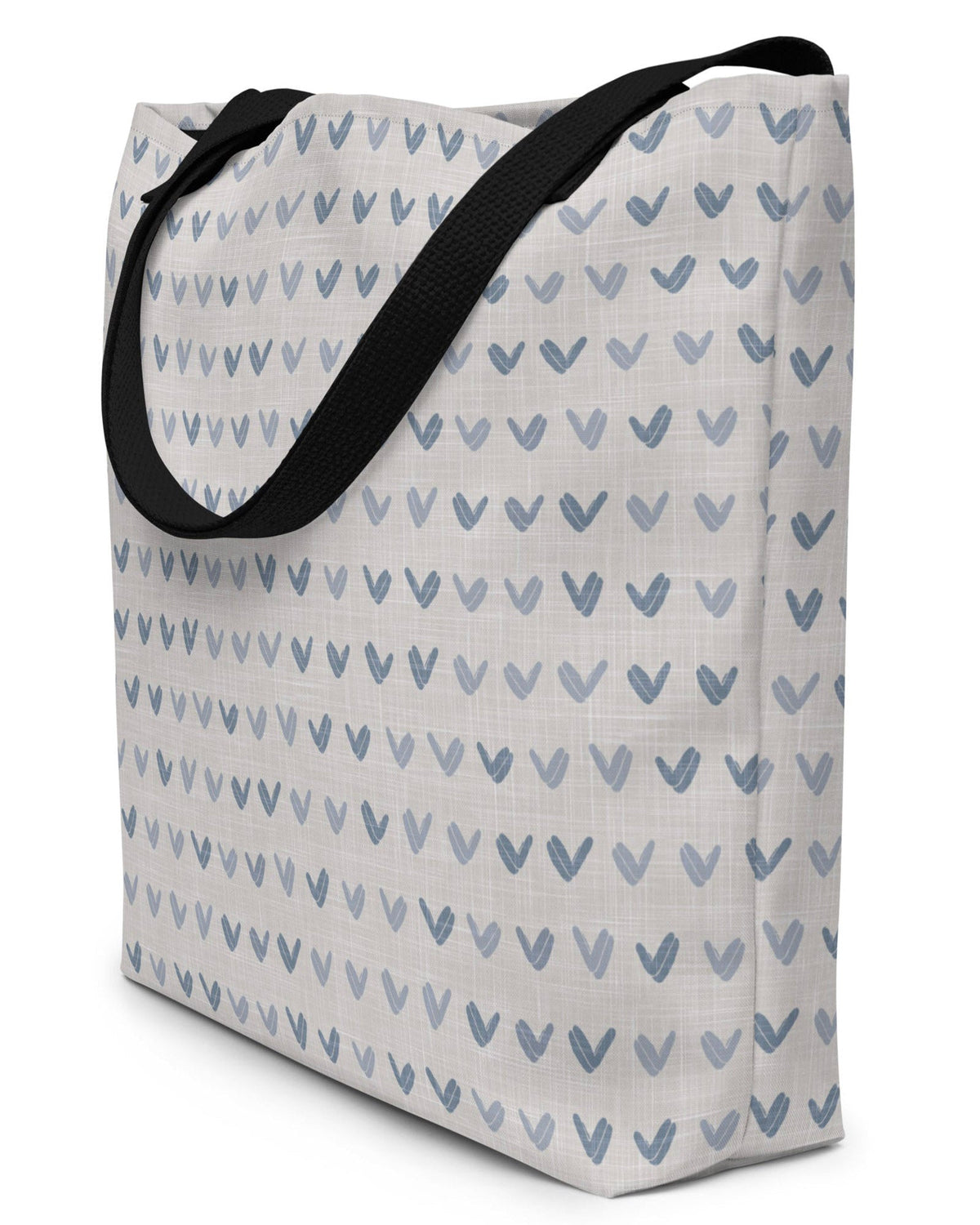Country Romance Open Tote Bag