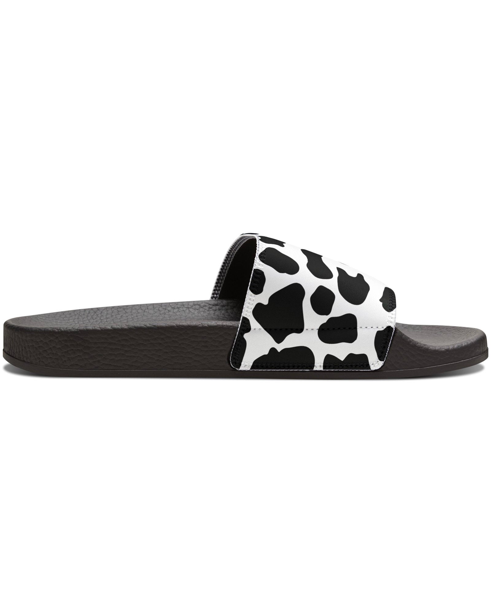 Cowhide Flipside Slides