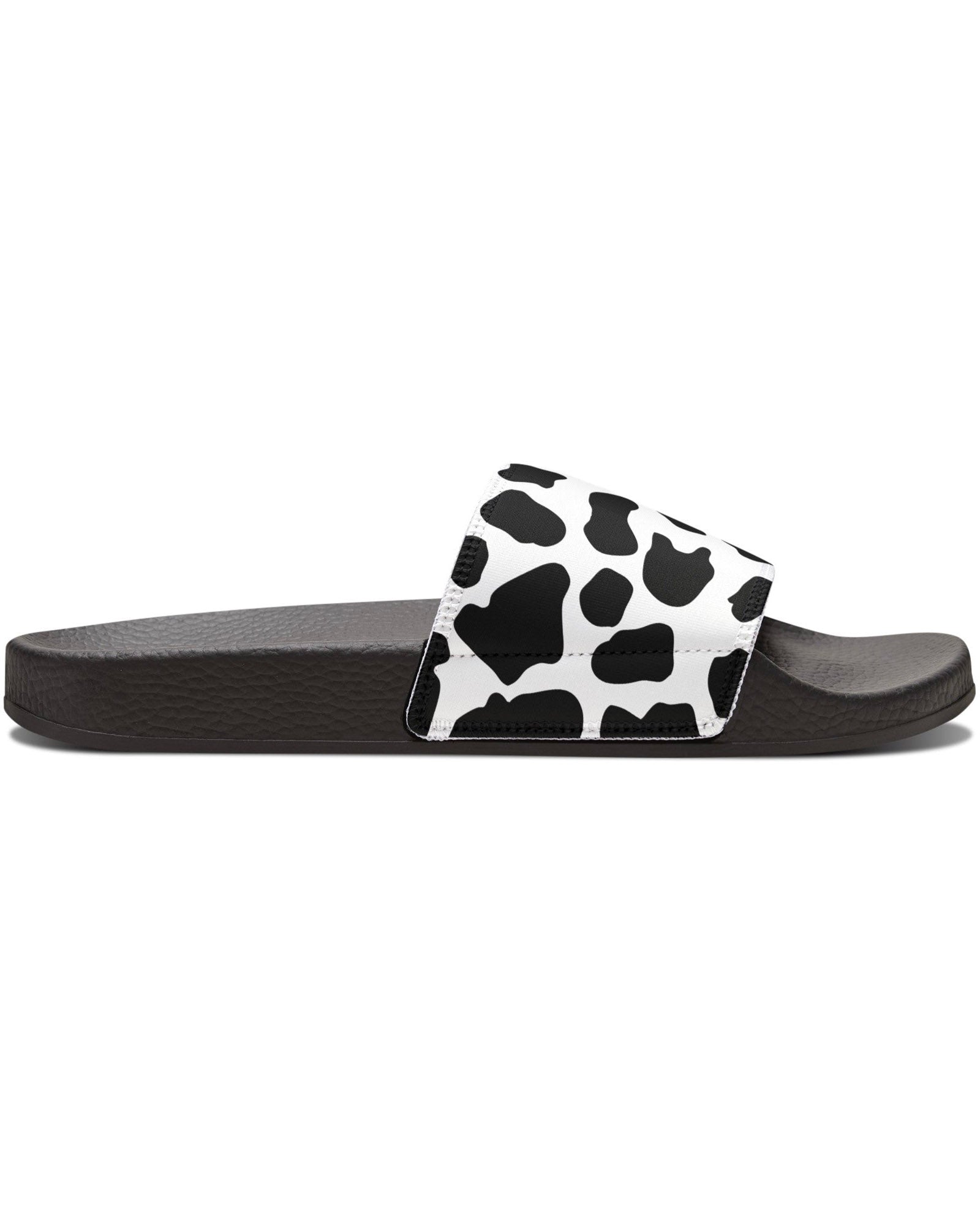 Cowhide Flipside Slides