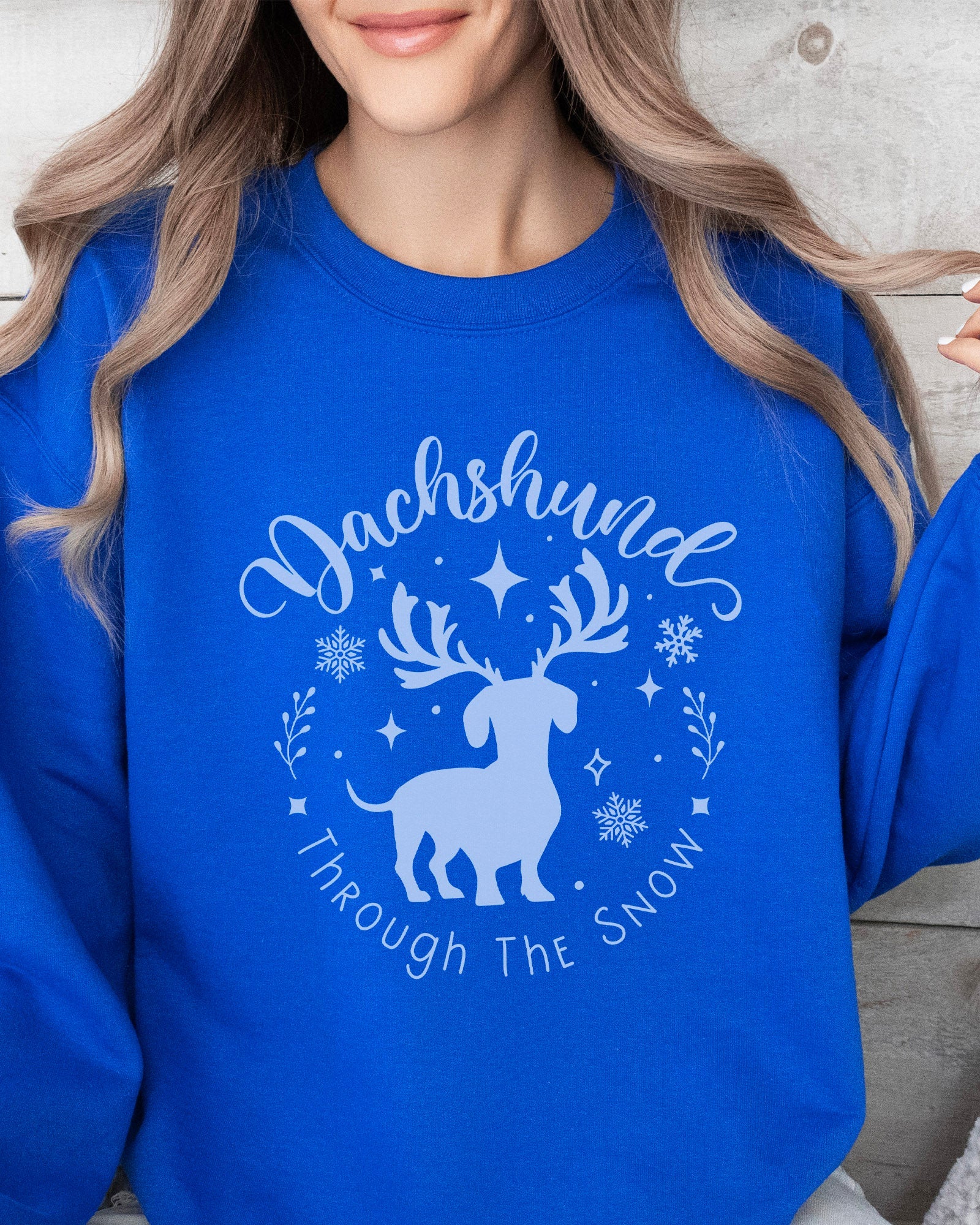 Dachshund Through The Snow Sweatshirt