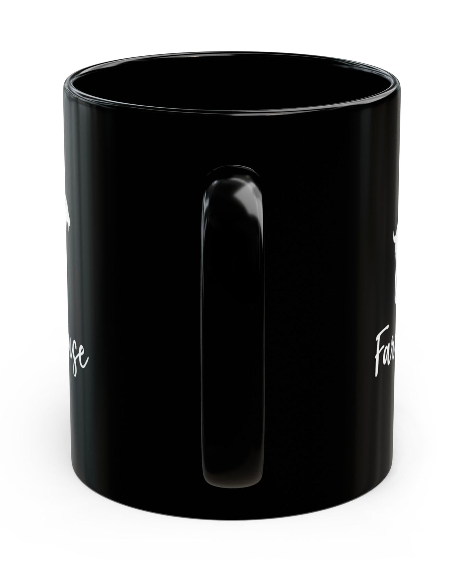 Farmhouse Goat Mug (Black)