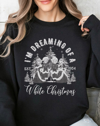 Dreaming of a White Christmas Cast Sweatshirt