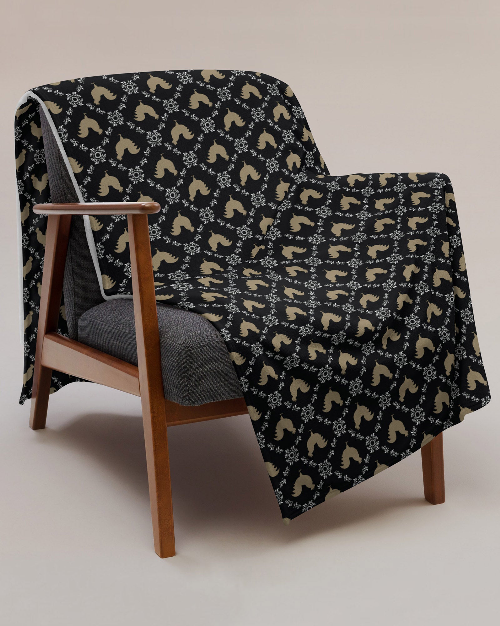 Farmhouse Rooster Bonfire Blanket