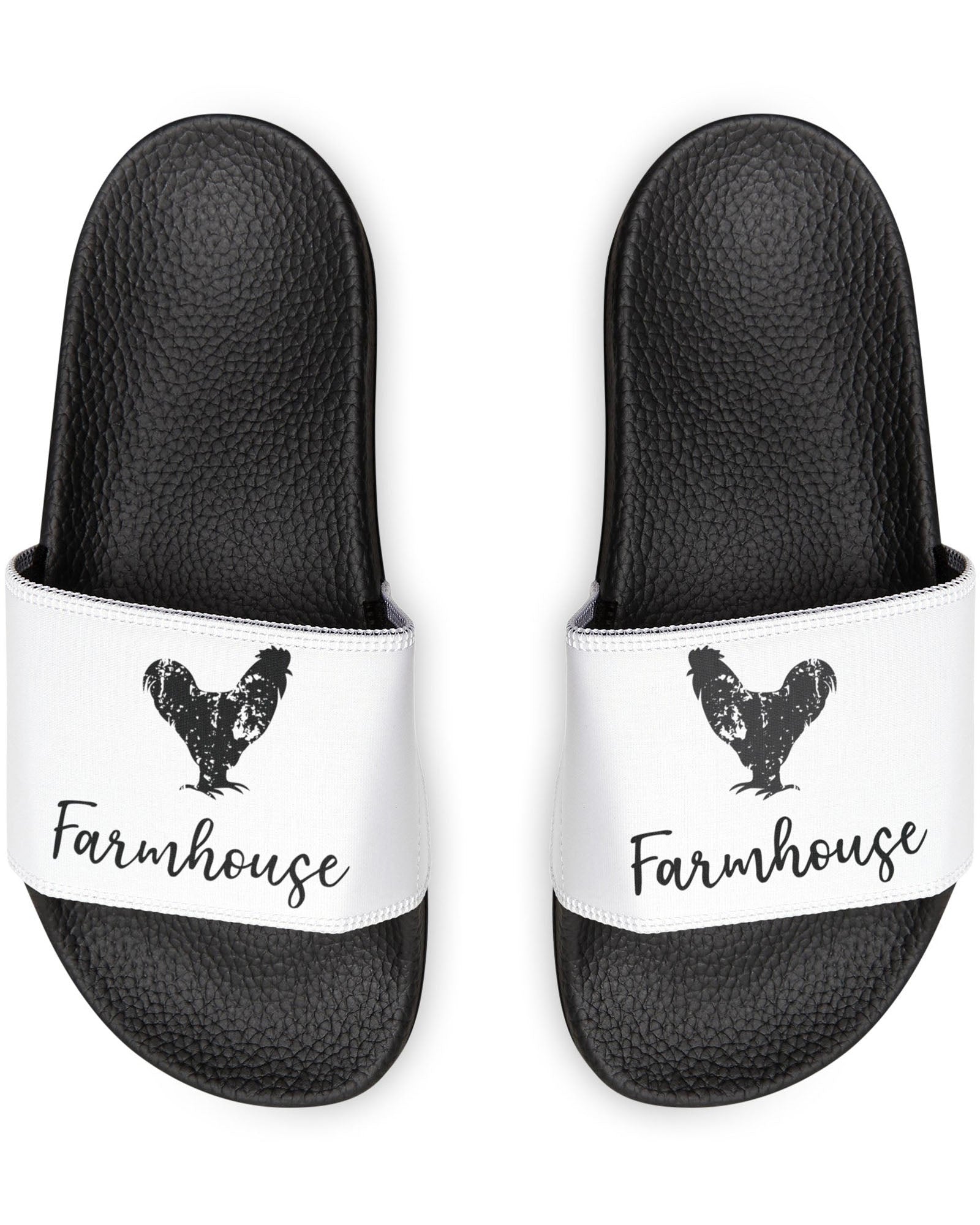 Farmhouse Rooster Flipside Slides