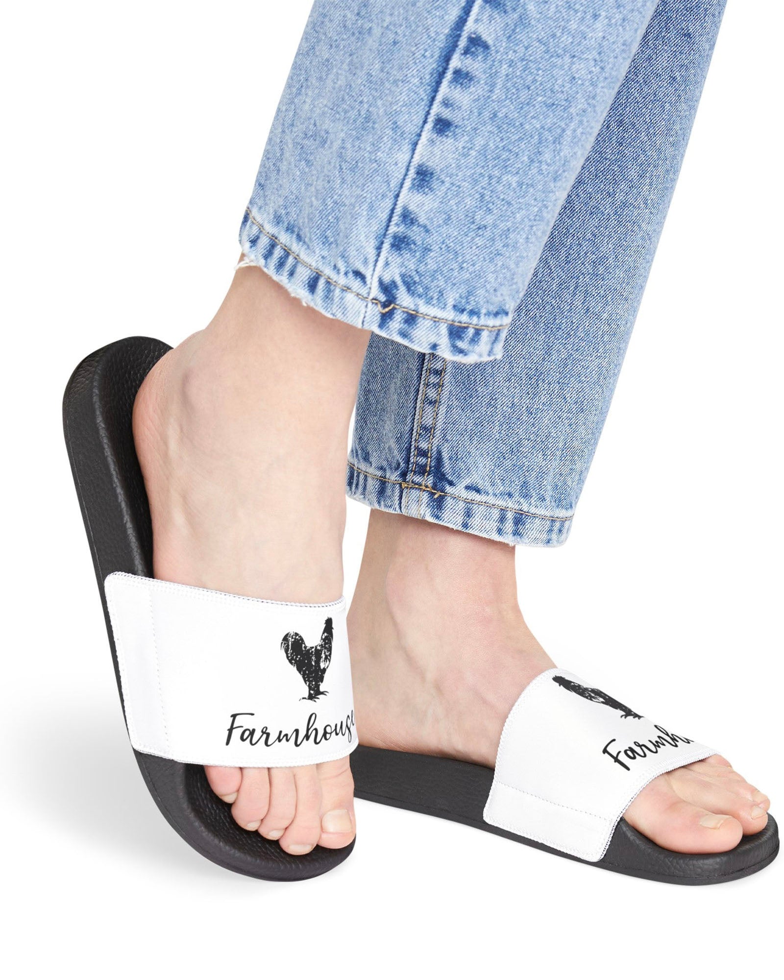 Farmhouse Rooster Flipside Slides