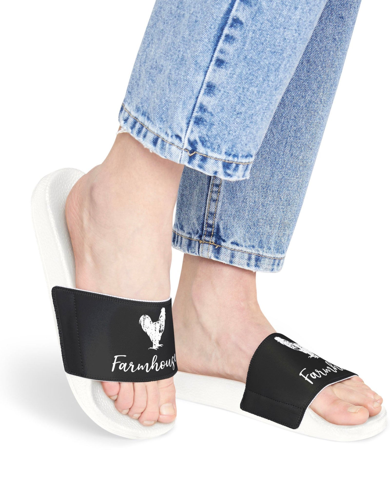 Farmhouse Rooster Flipside Slides