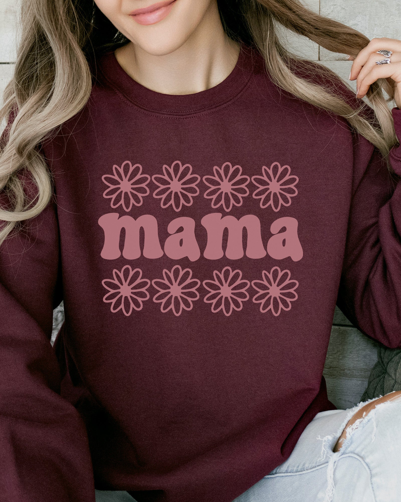 Floral Mama Sweatshirt