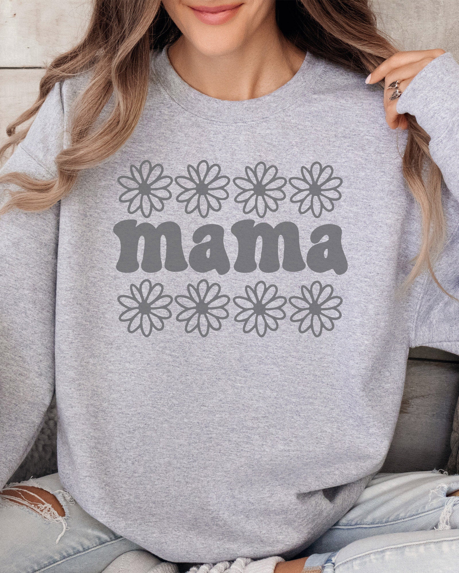 Floral Mama Sweatshirt