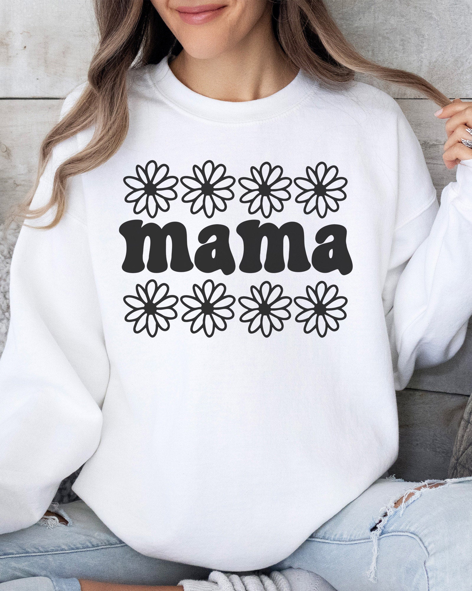 Floral Mama Sweatshirt