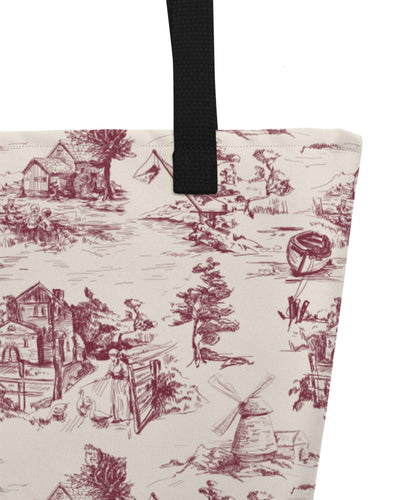 French Country Open Tote Bag