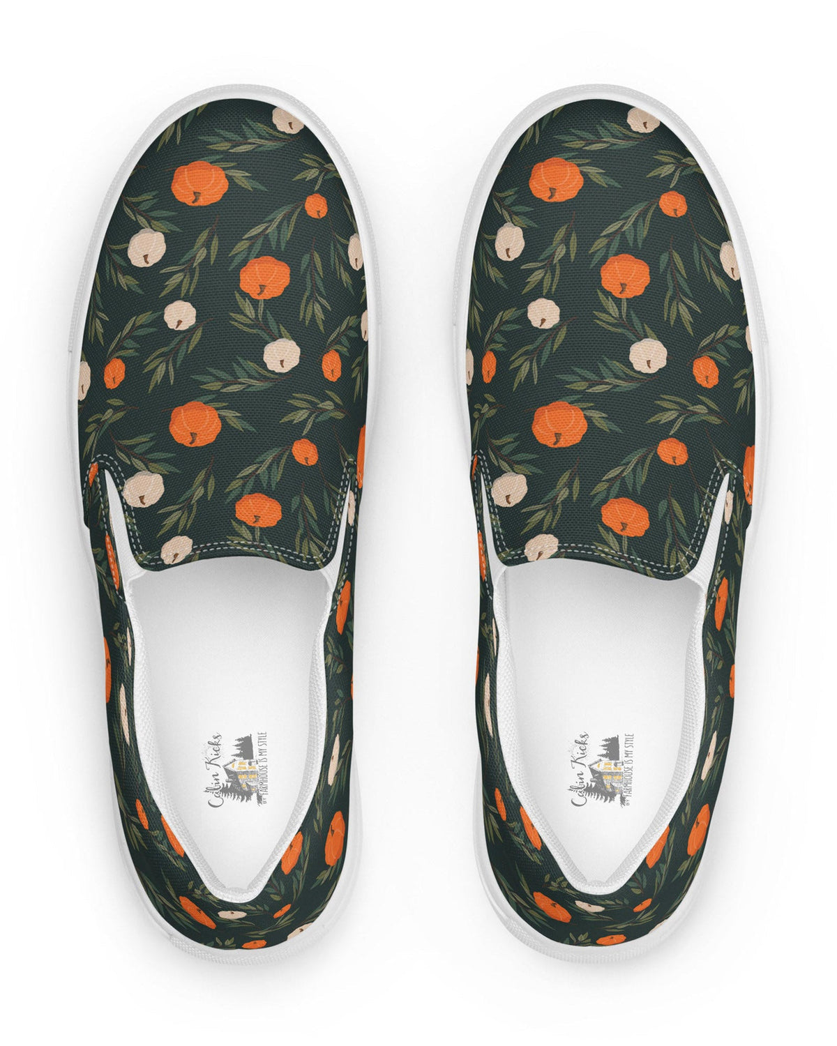 Pumpkin Forest Cabin Kicks Shoes