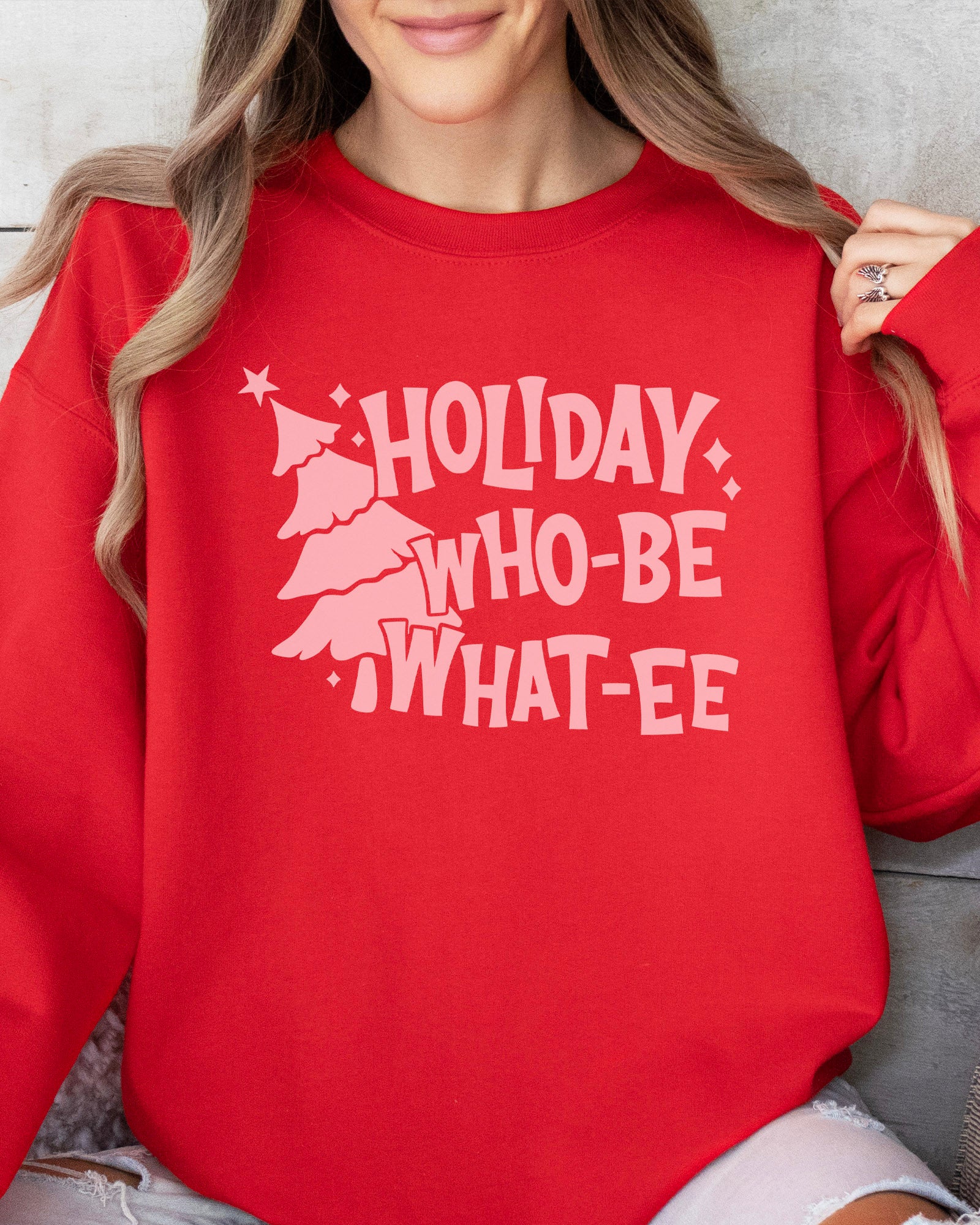 Holiday WhoBe Whatee Sweatshirt