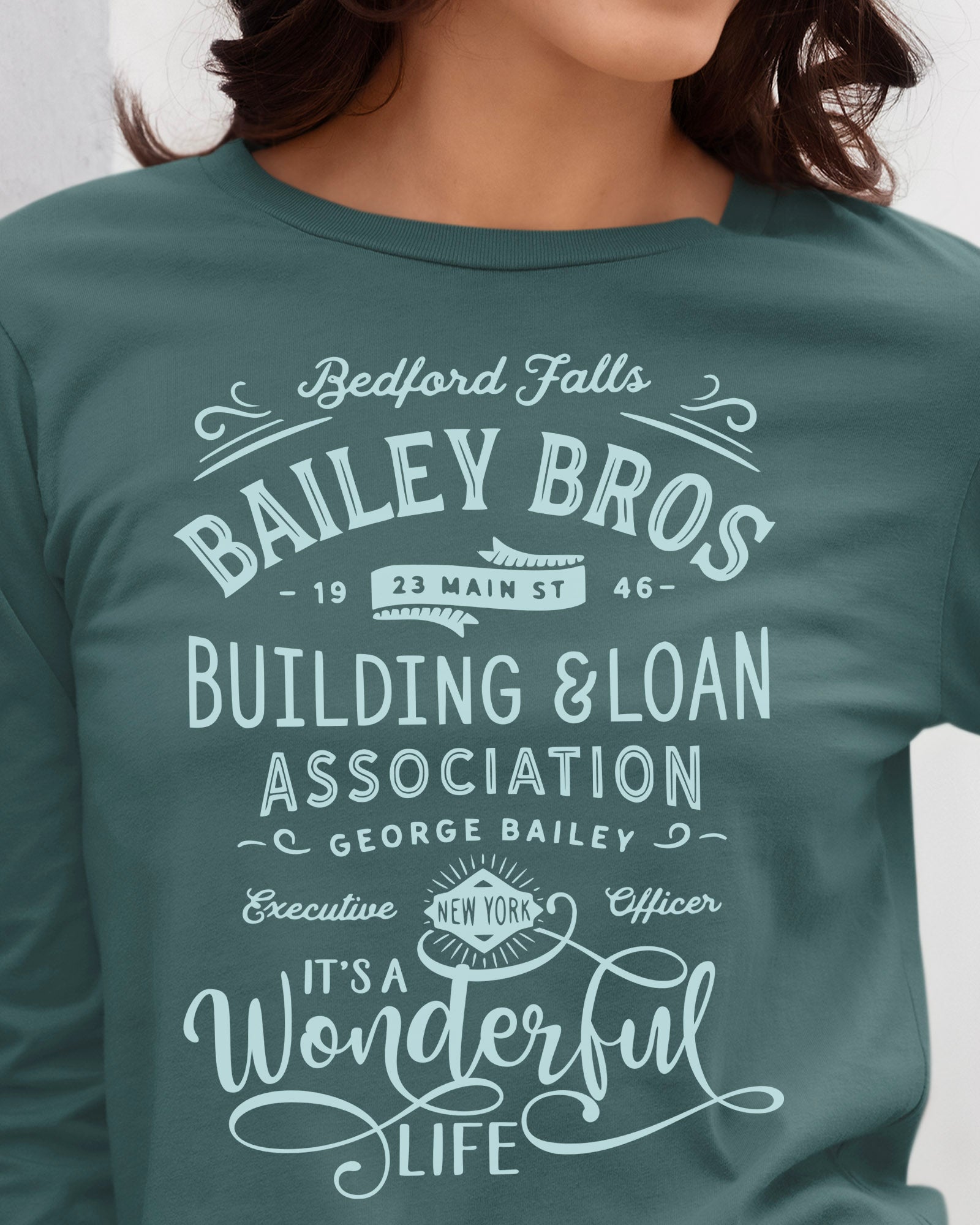 It's A Wonderful Life Long Sleeve T-Shirt