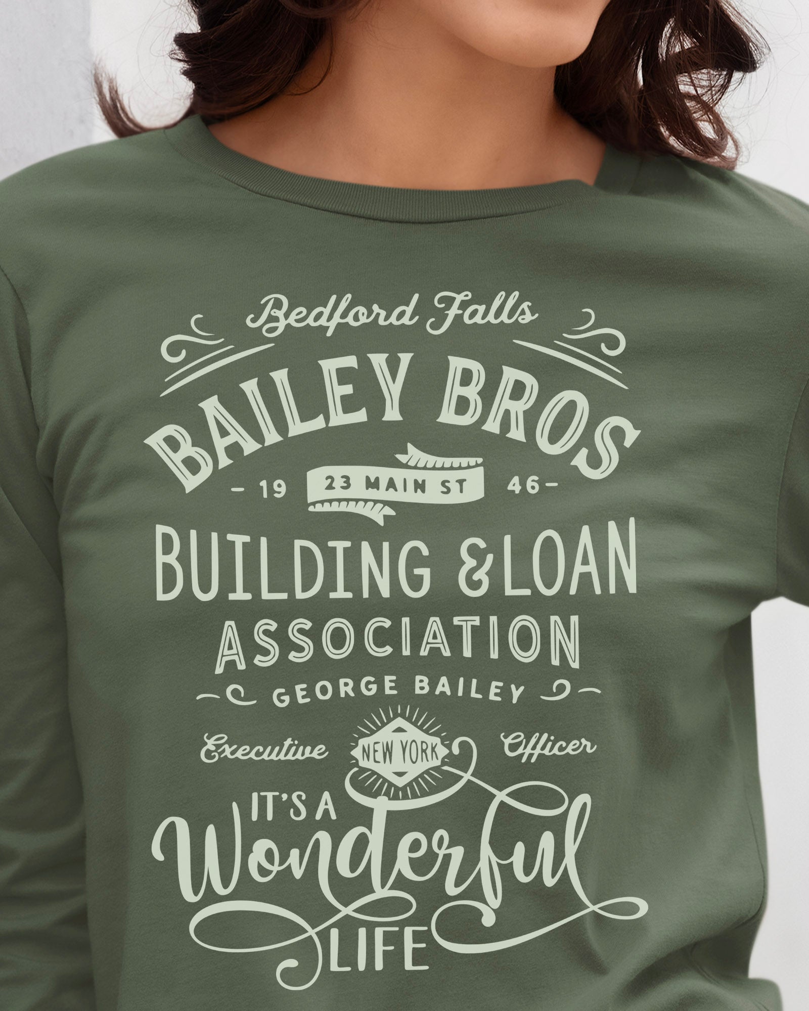 It's A Wonderful Life Long Sleeve T-Shirt