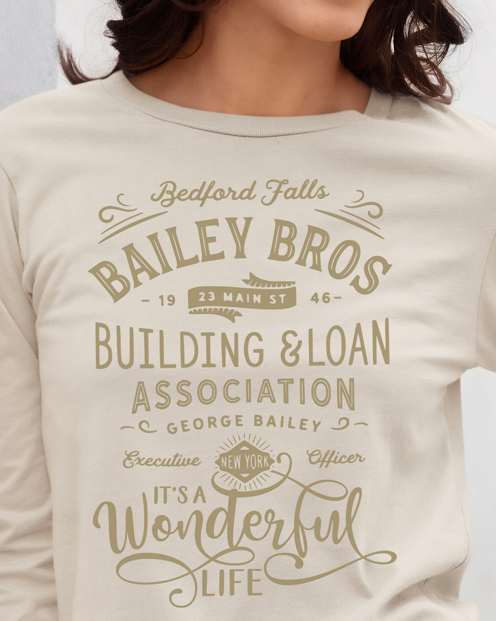 It's A Wonderful Life Long Sleeve T-Shirt