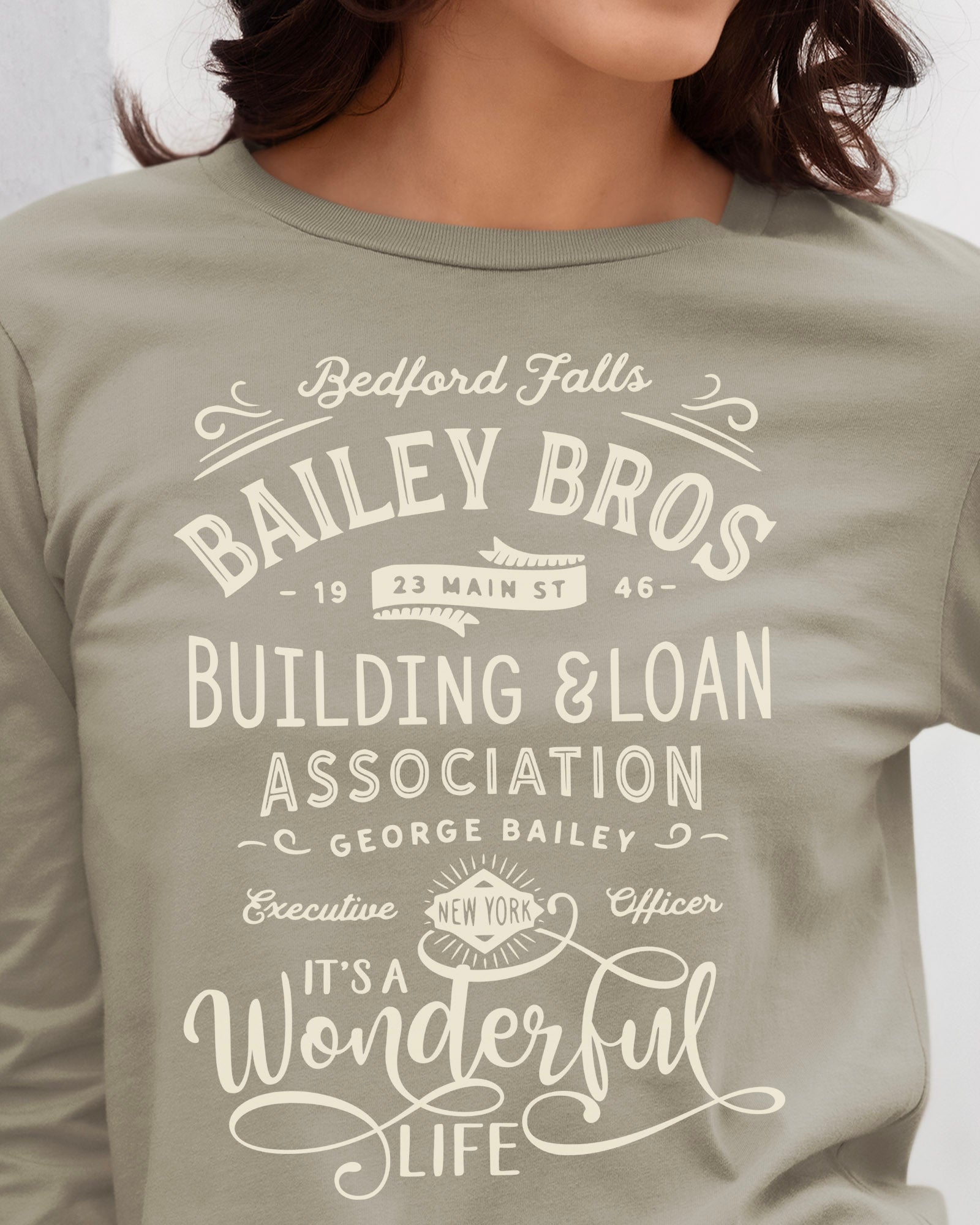 It's A Wonderful Life Long Sleeve T-Shirt