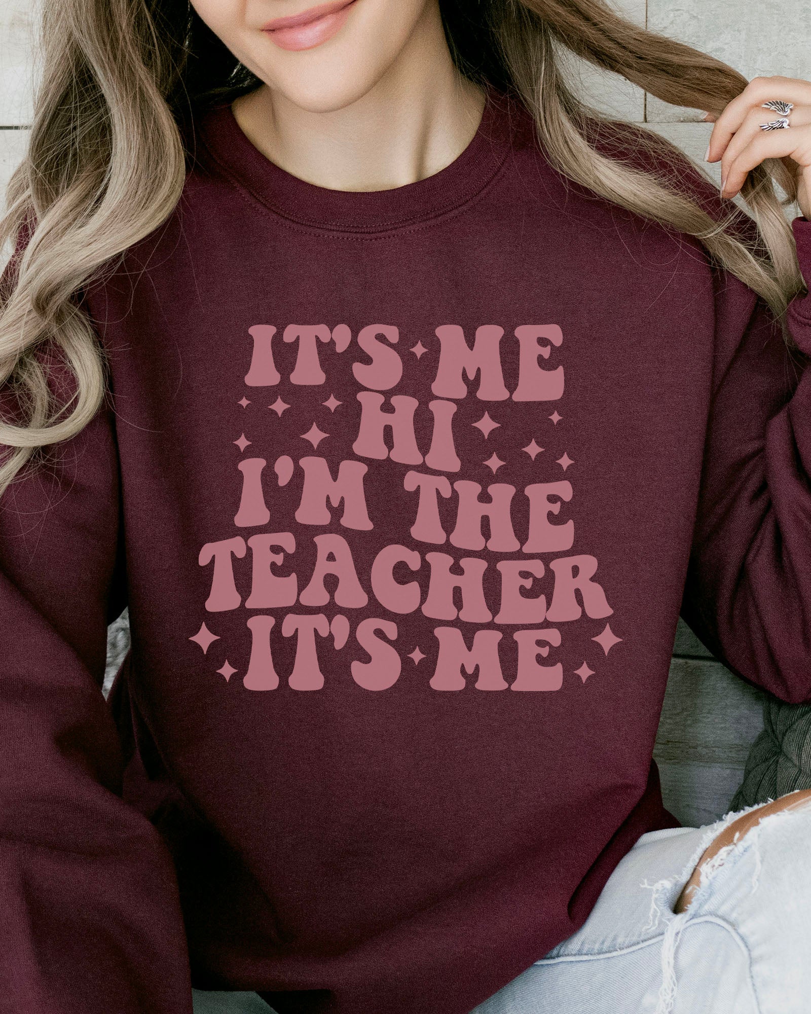 It's Me I'm The Teacher Sweatshirt