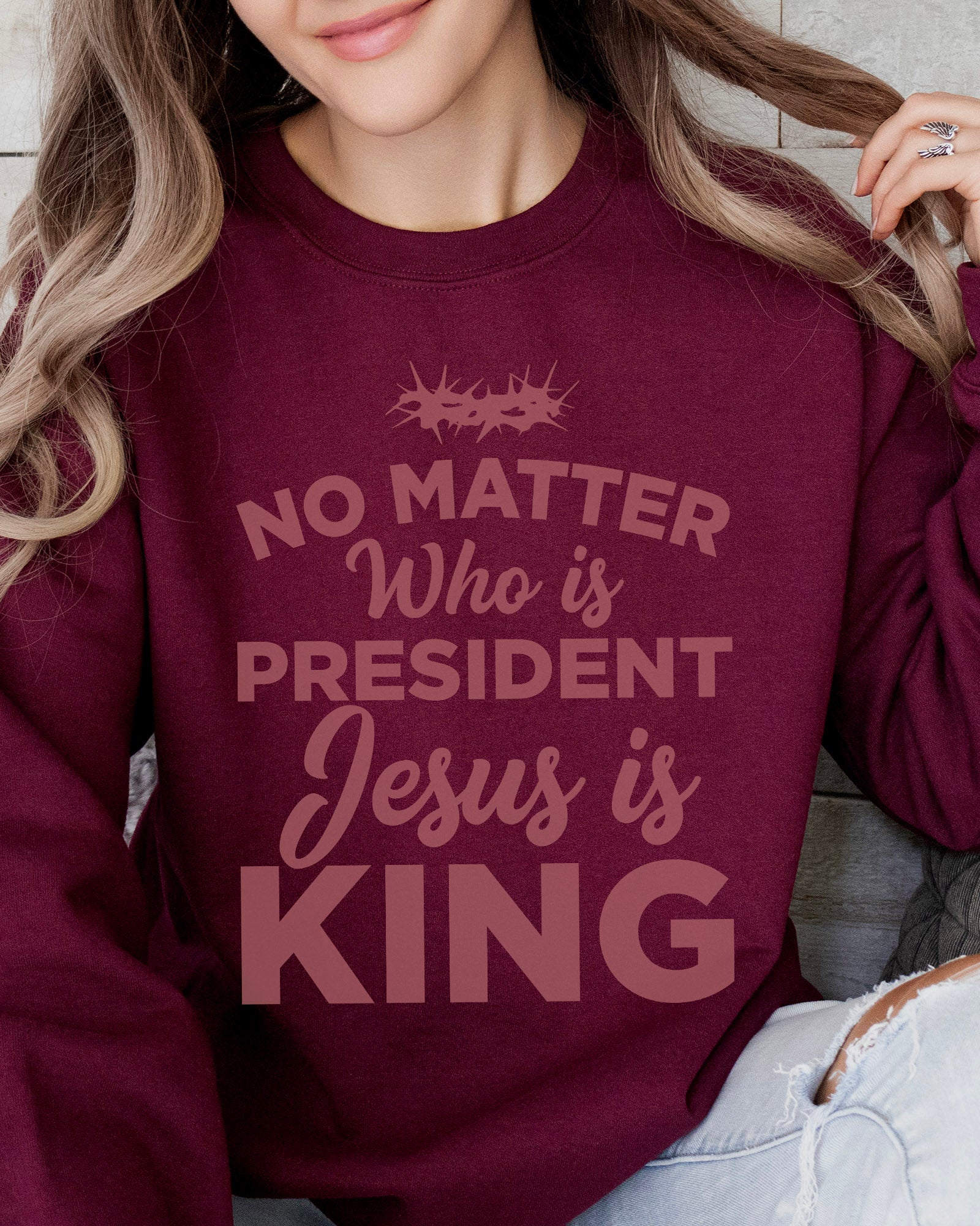 Jesus Is King Sweatshirt