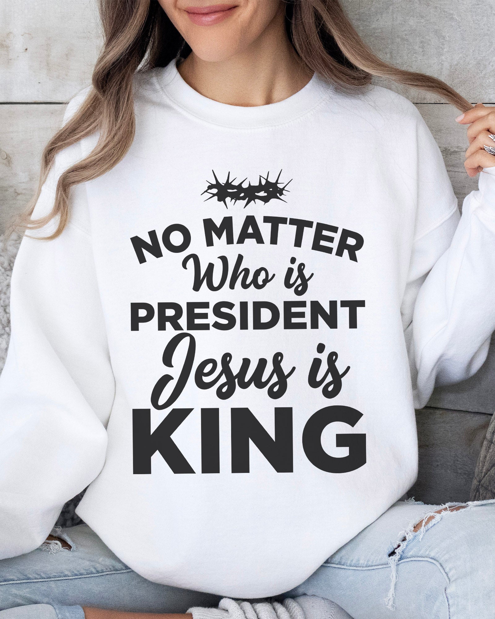 Jesus Is King Sweatshirt