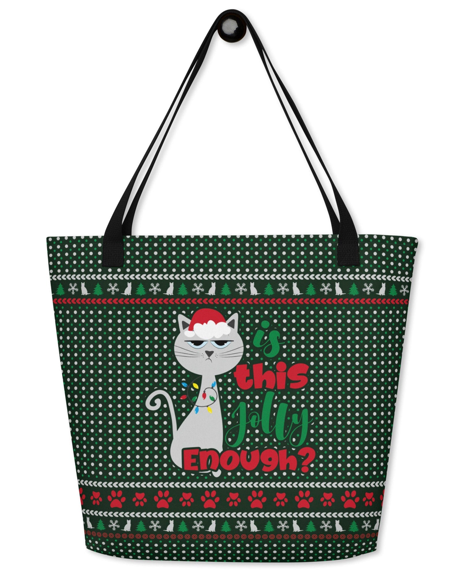 Jolly Enough Open Tote Bag