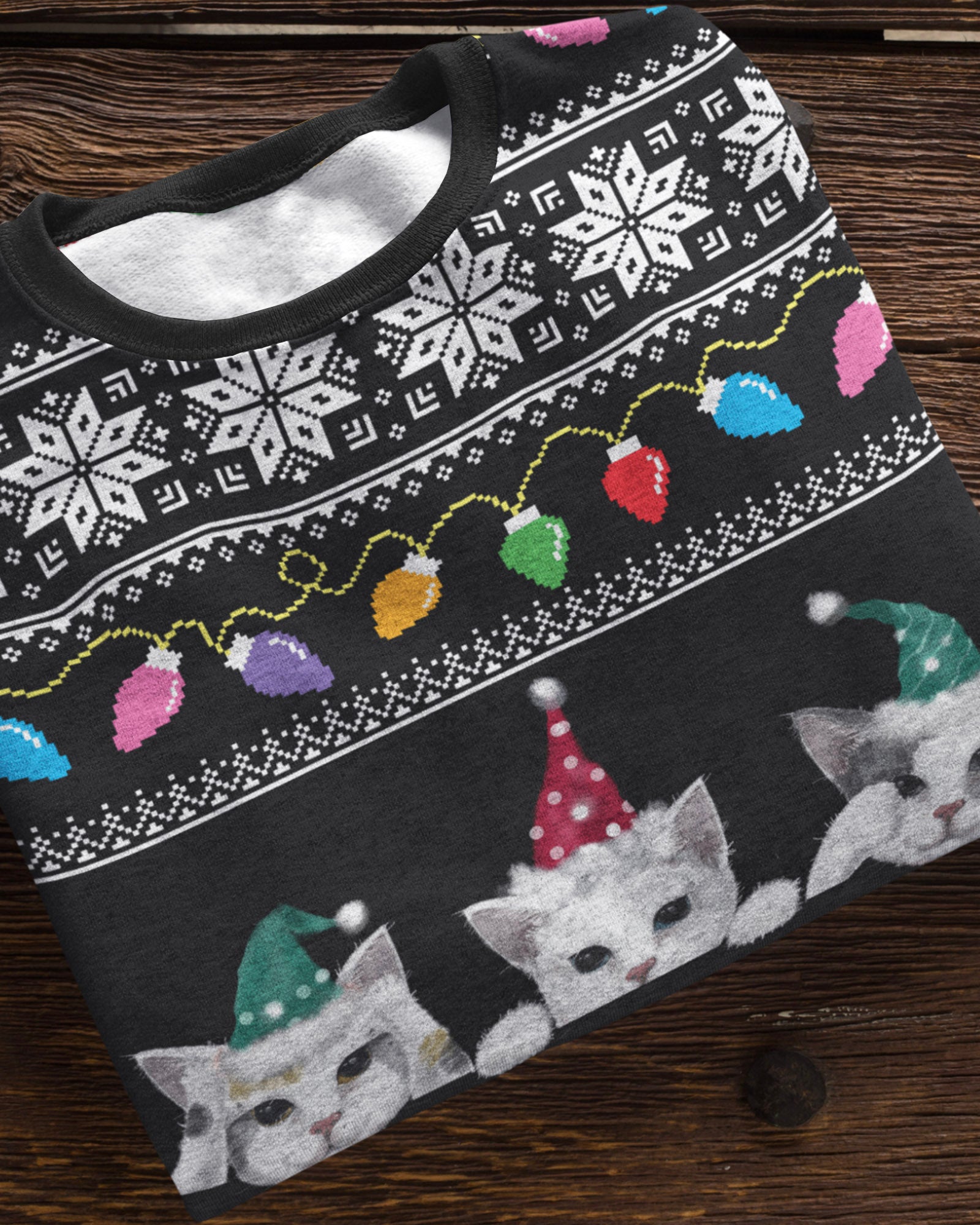 Festive Felines Sweatshirt