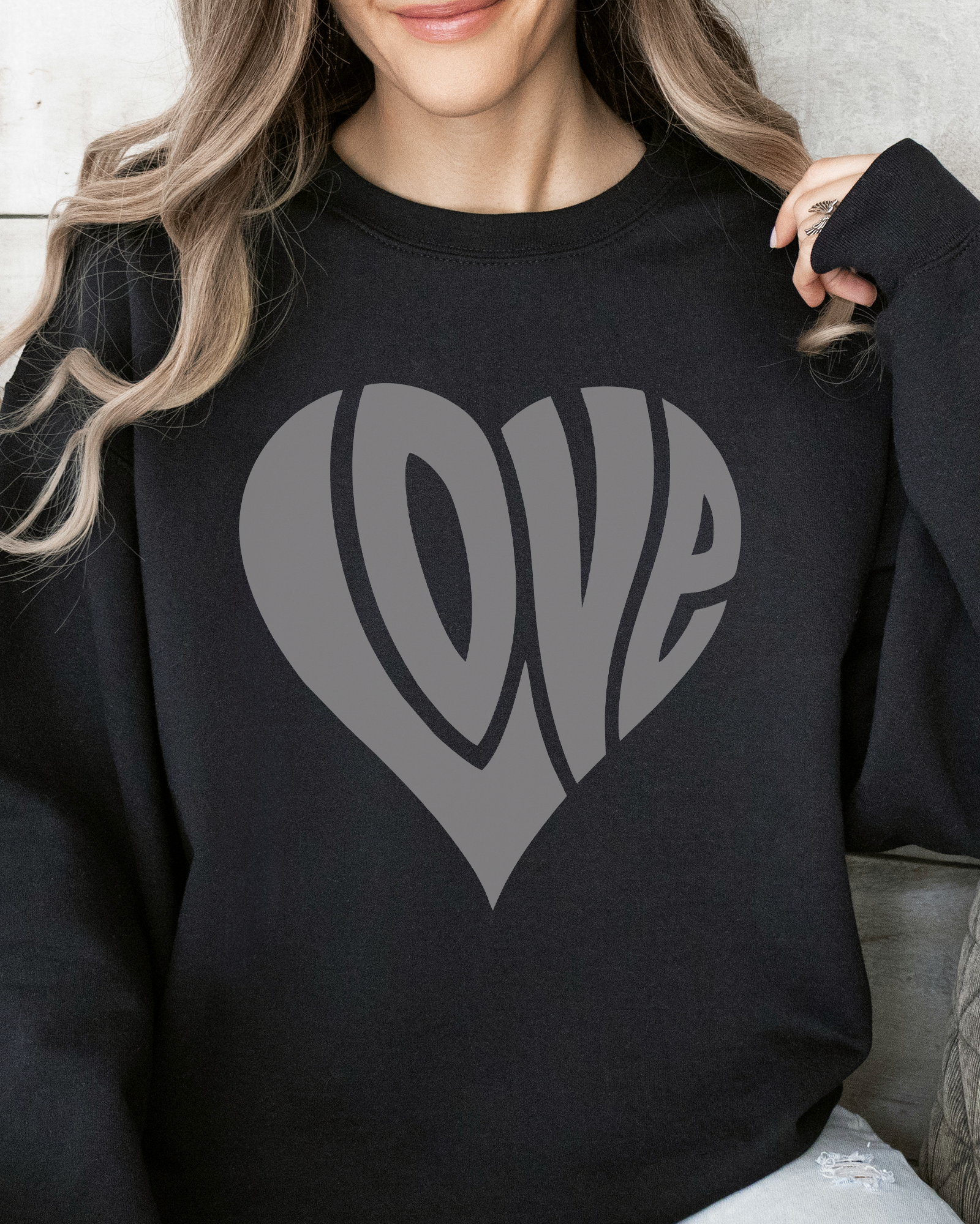 Love Heart Sweatshirt