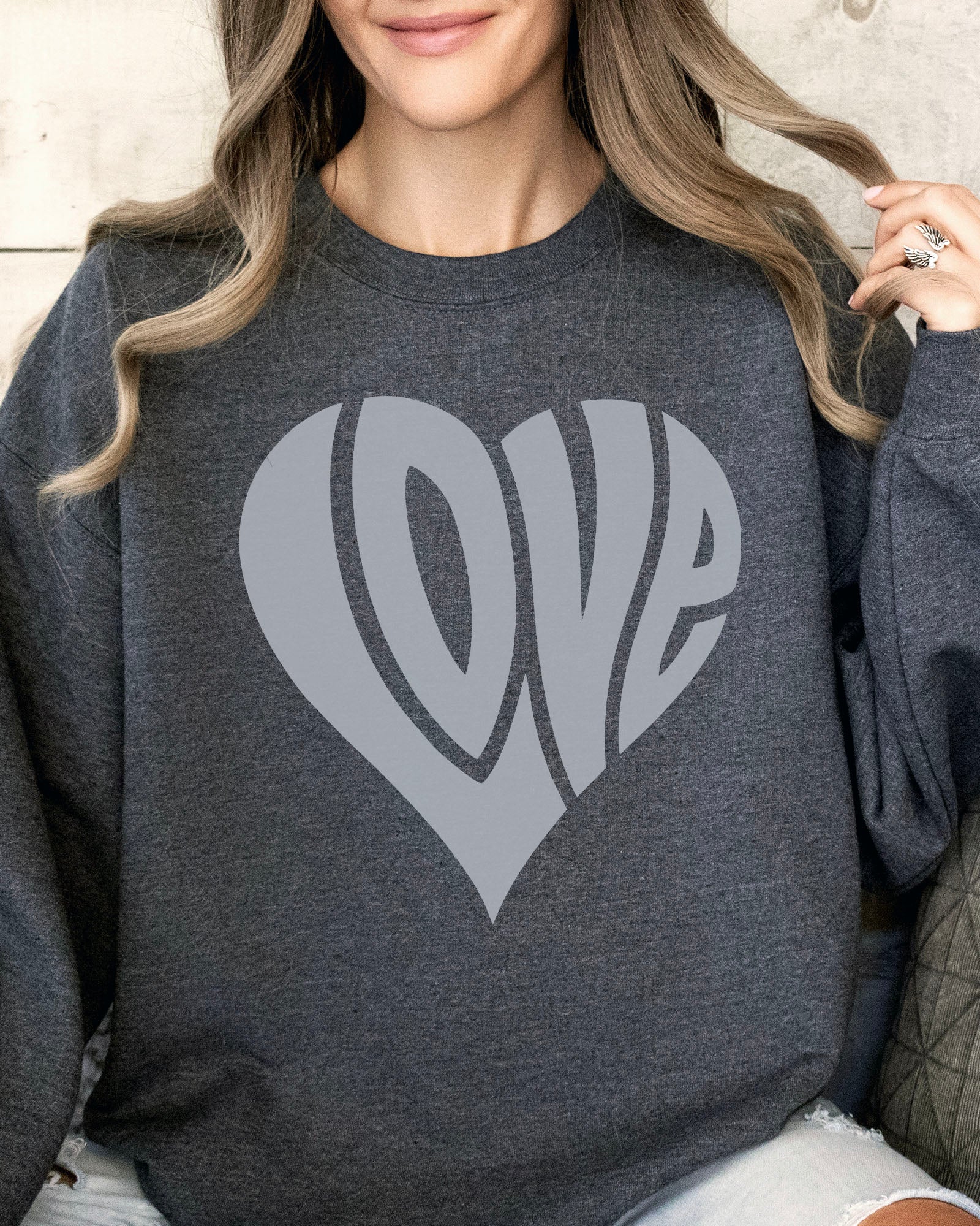 Love Heart Sweatshirt