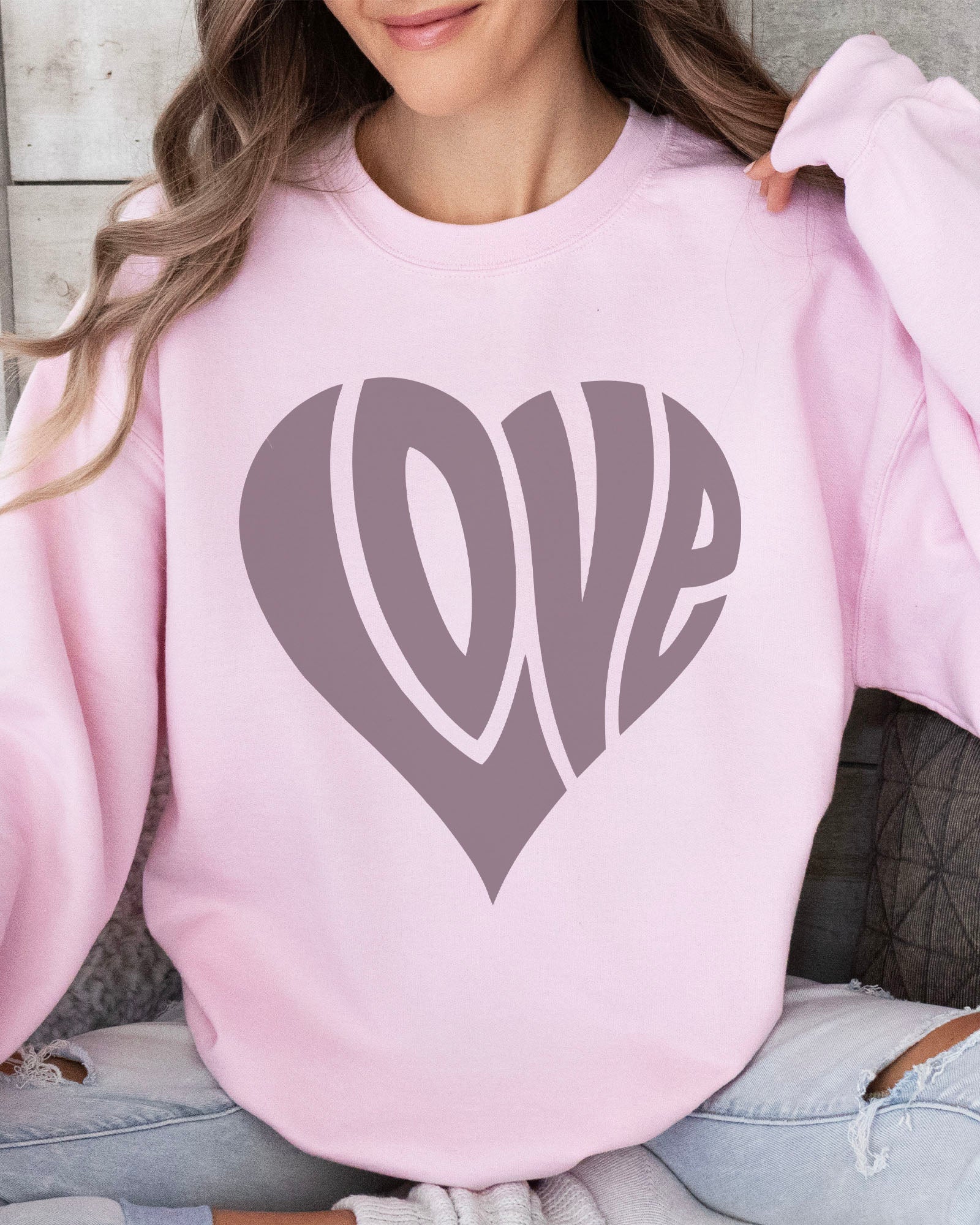 Love Heart Sweatshirt