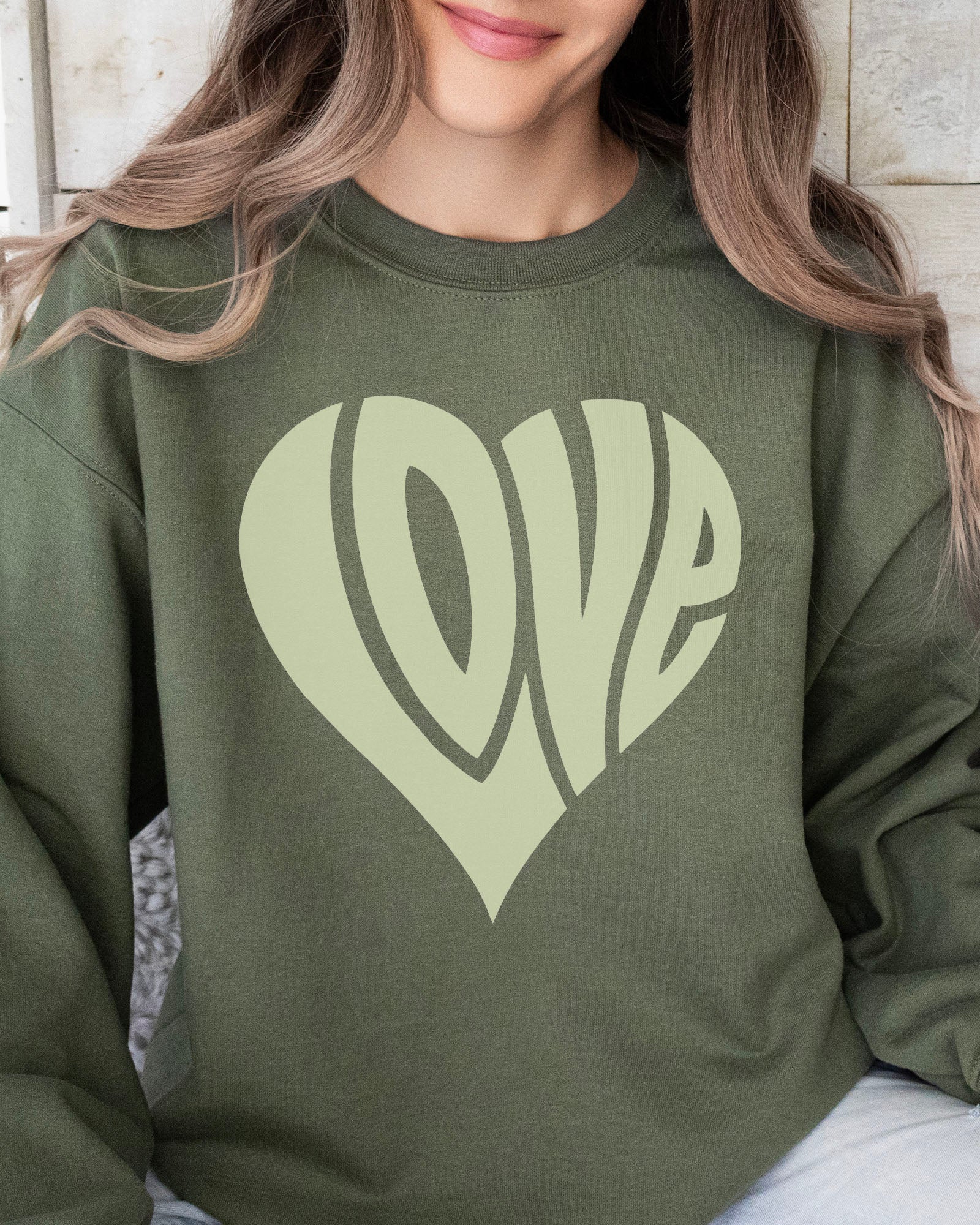 Love Heart Sweatshirt