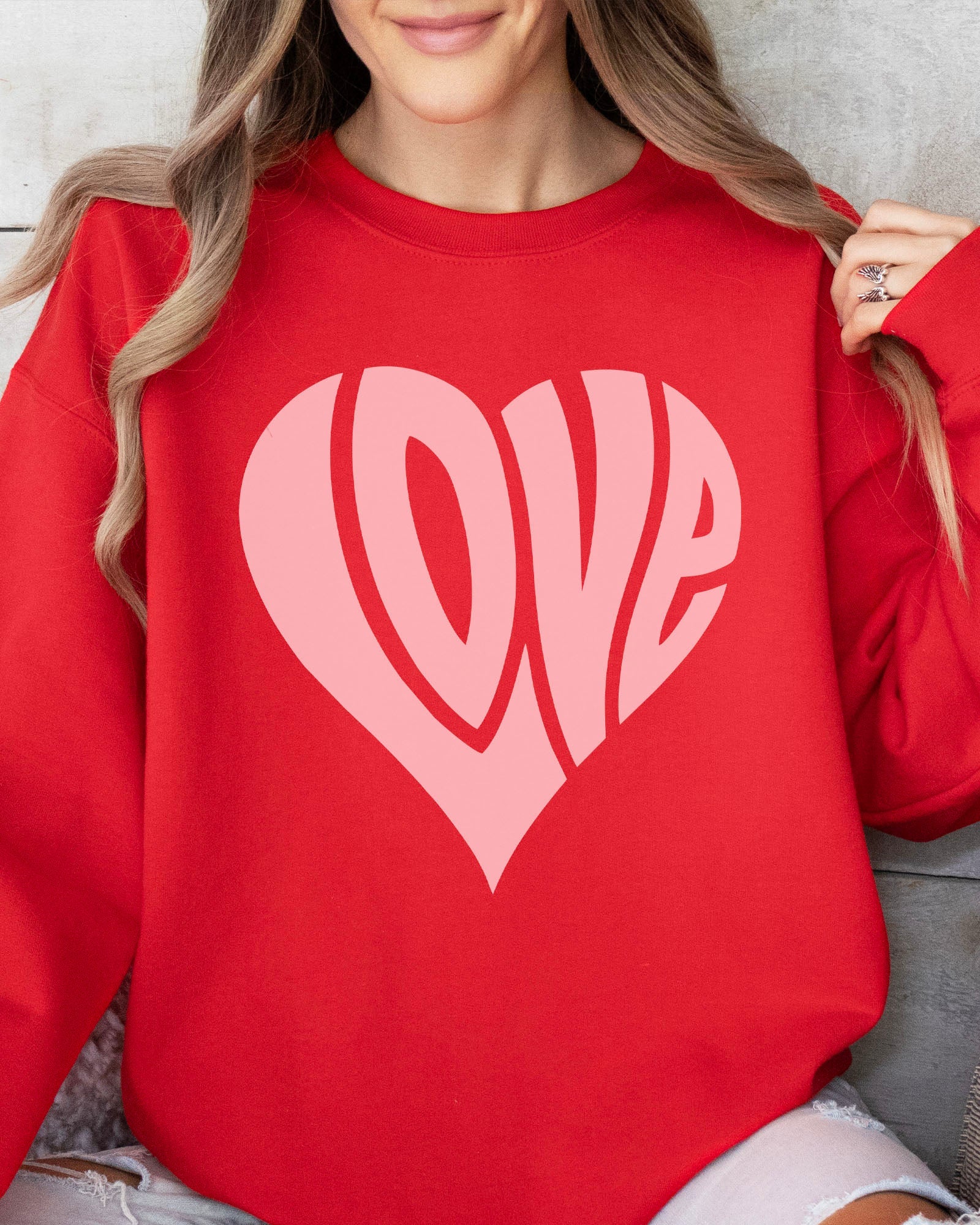 Love Heart Sweatshirt