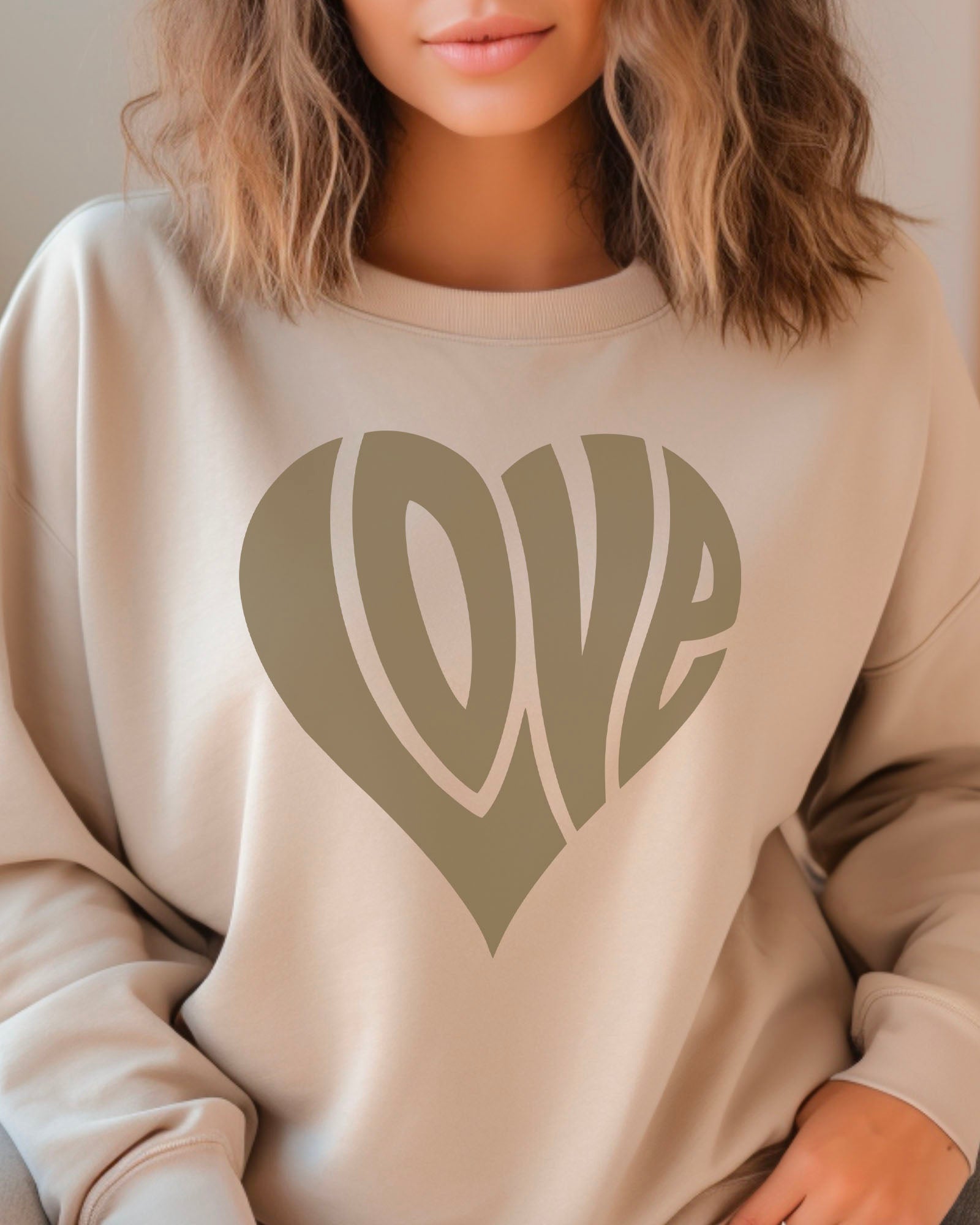 Love Heart Sweatshirt