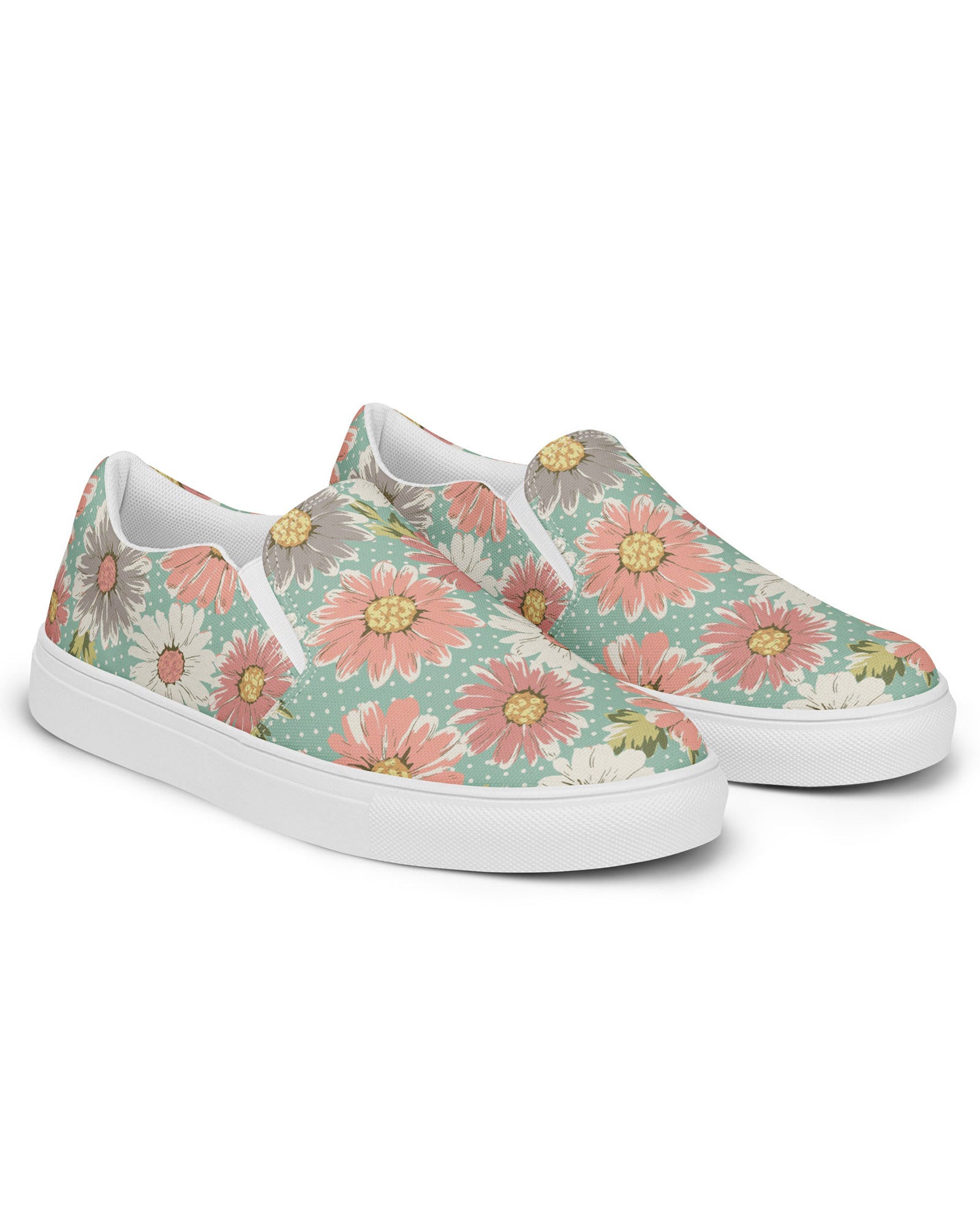 Mason Jar Daisies Cabin Kicks Shoes