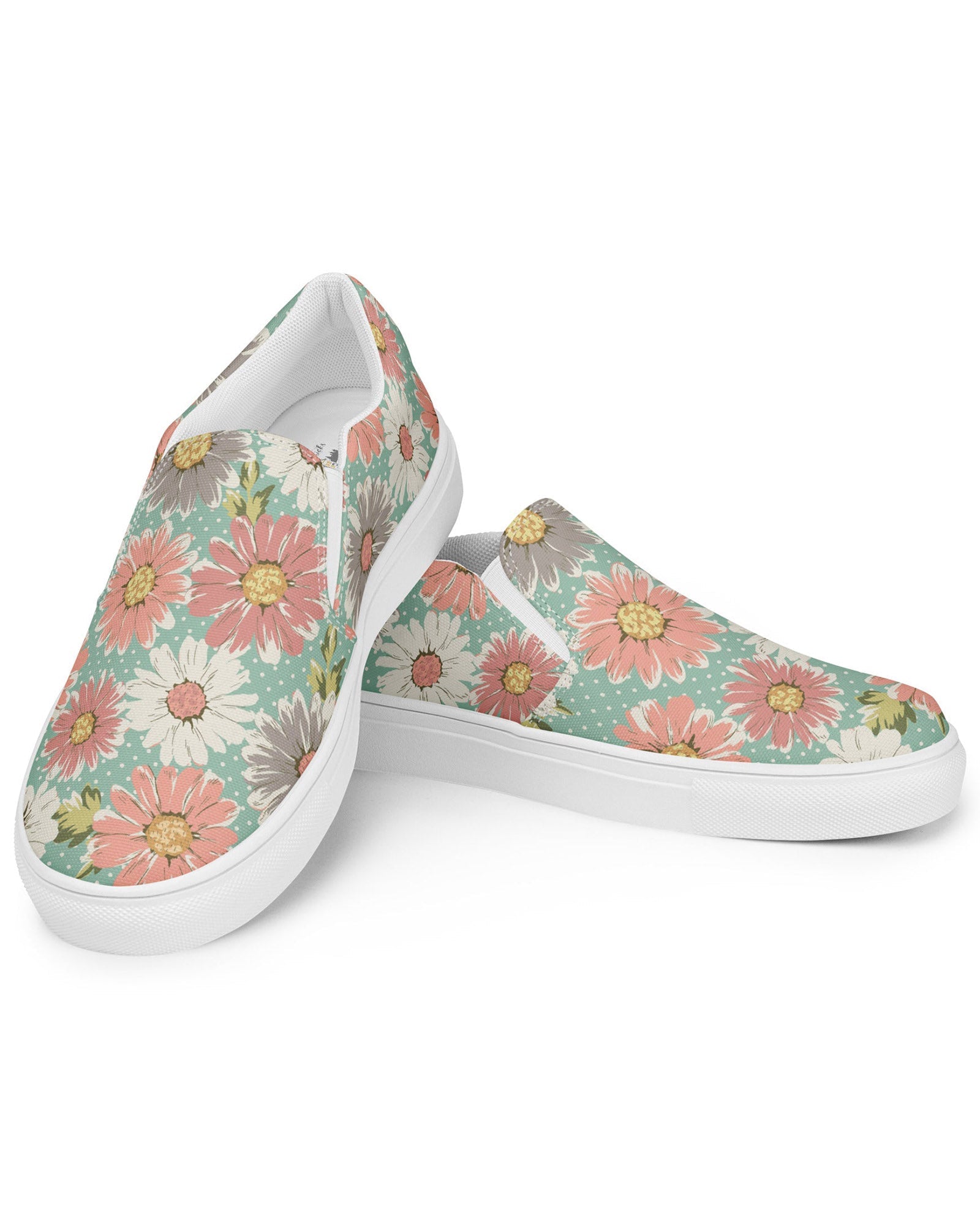 Mason Jar Daisies Cabin Kicks Shoes