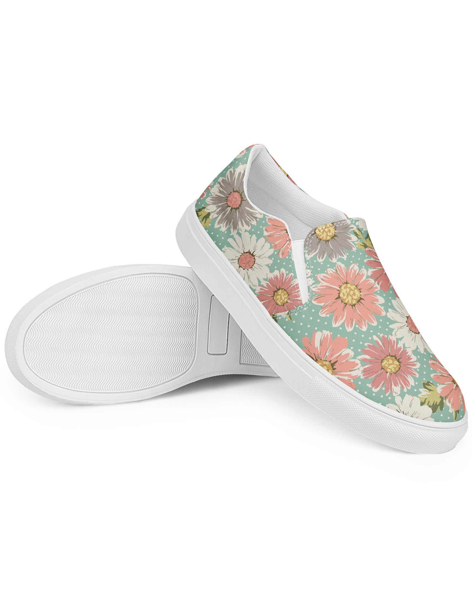 Mason Jar Daisies Cabin Kicks Shoes