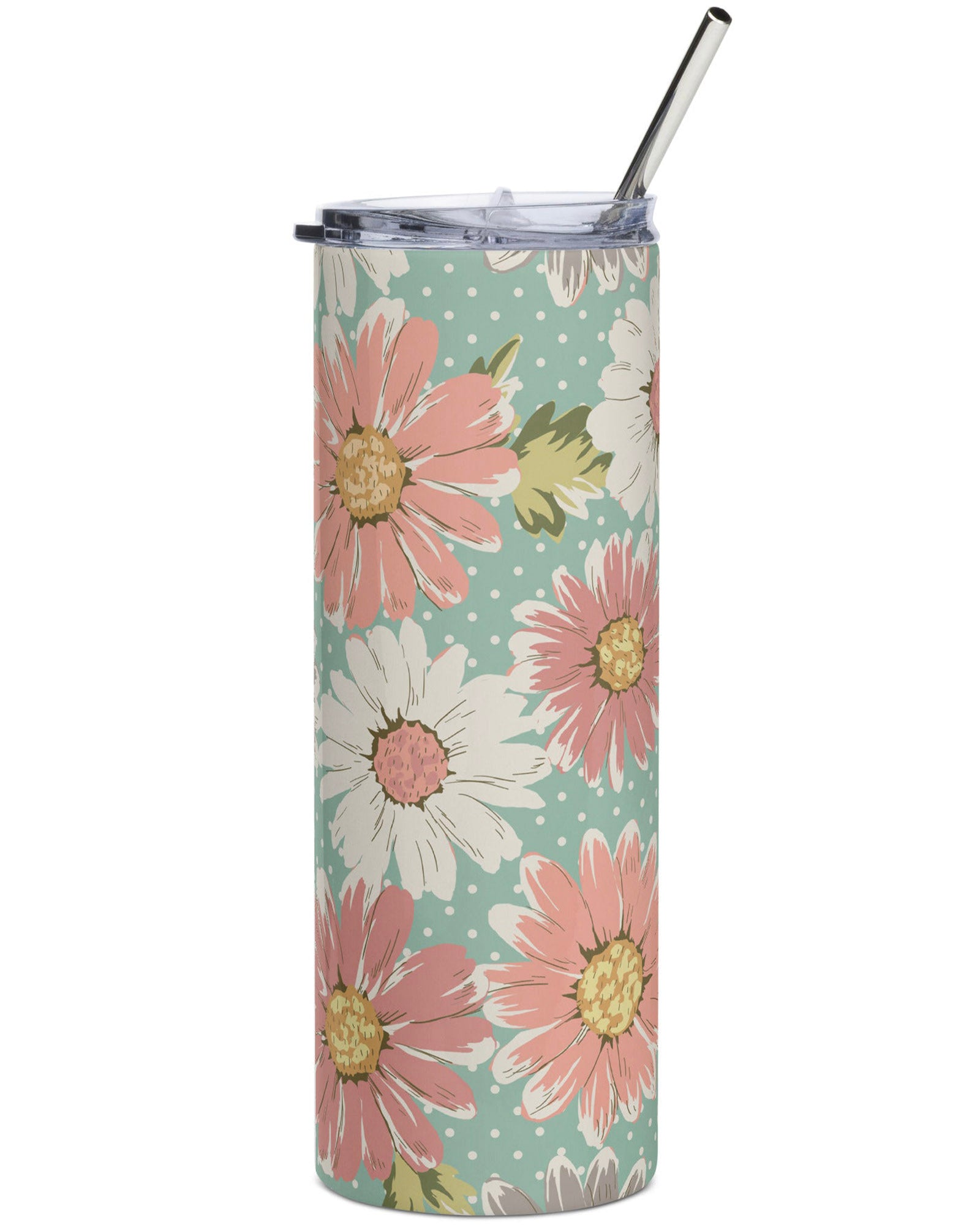 Mason Jar Daisies Luxe Cabin Cup