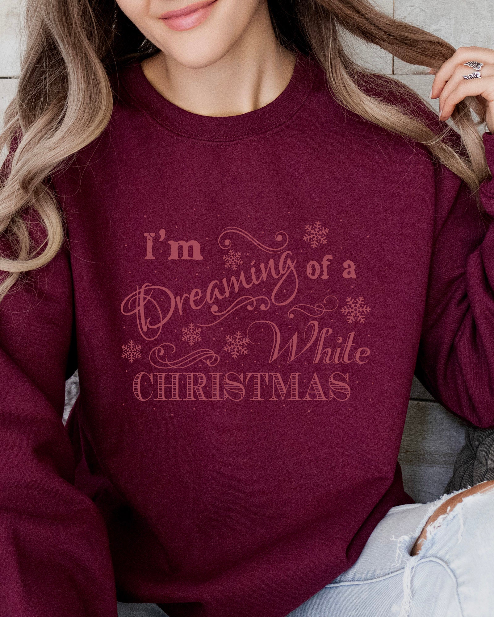 White Christmas Sweatshirt