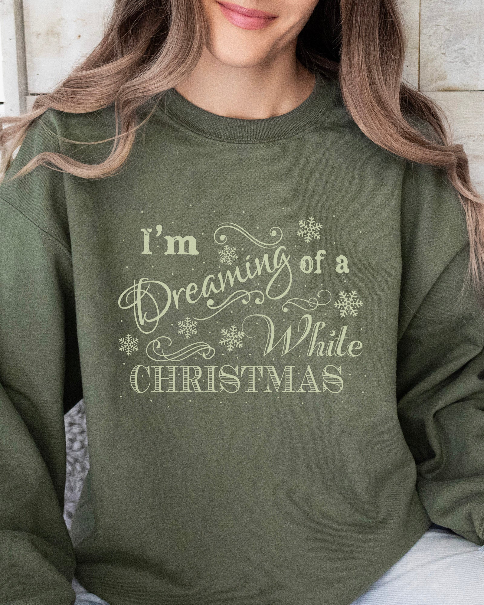 White Christmas Sweatshirt