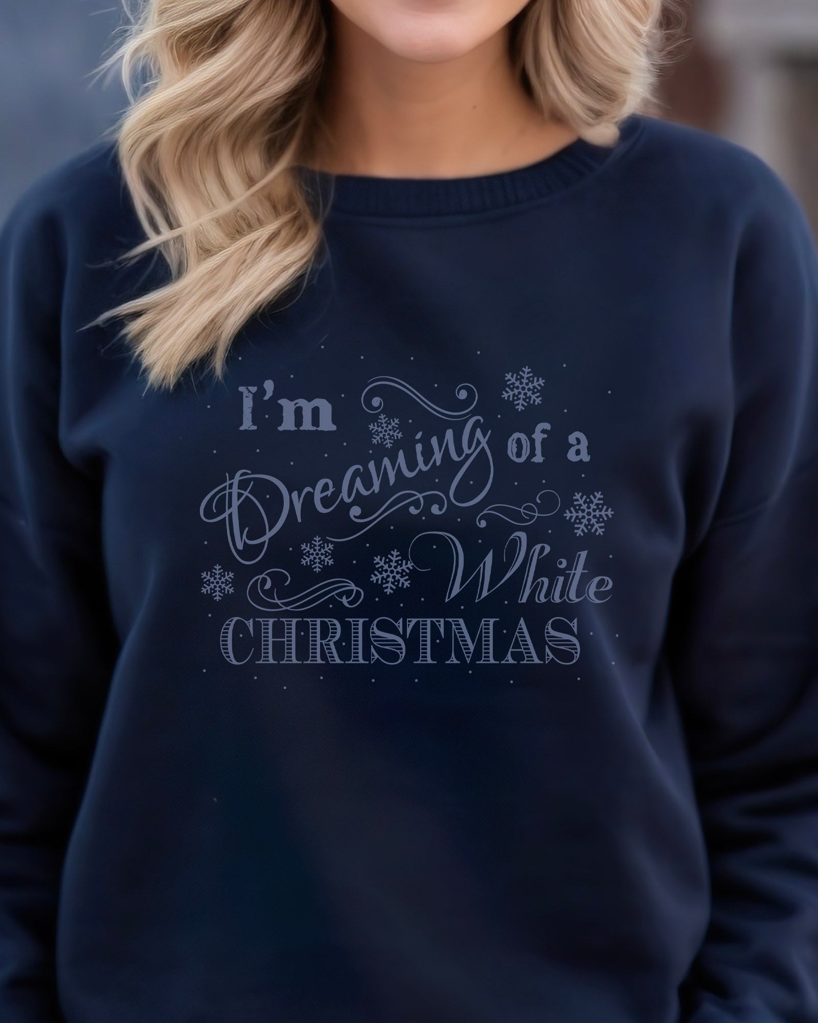 White Christmas Sweatshirt